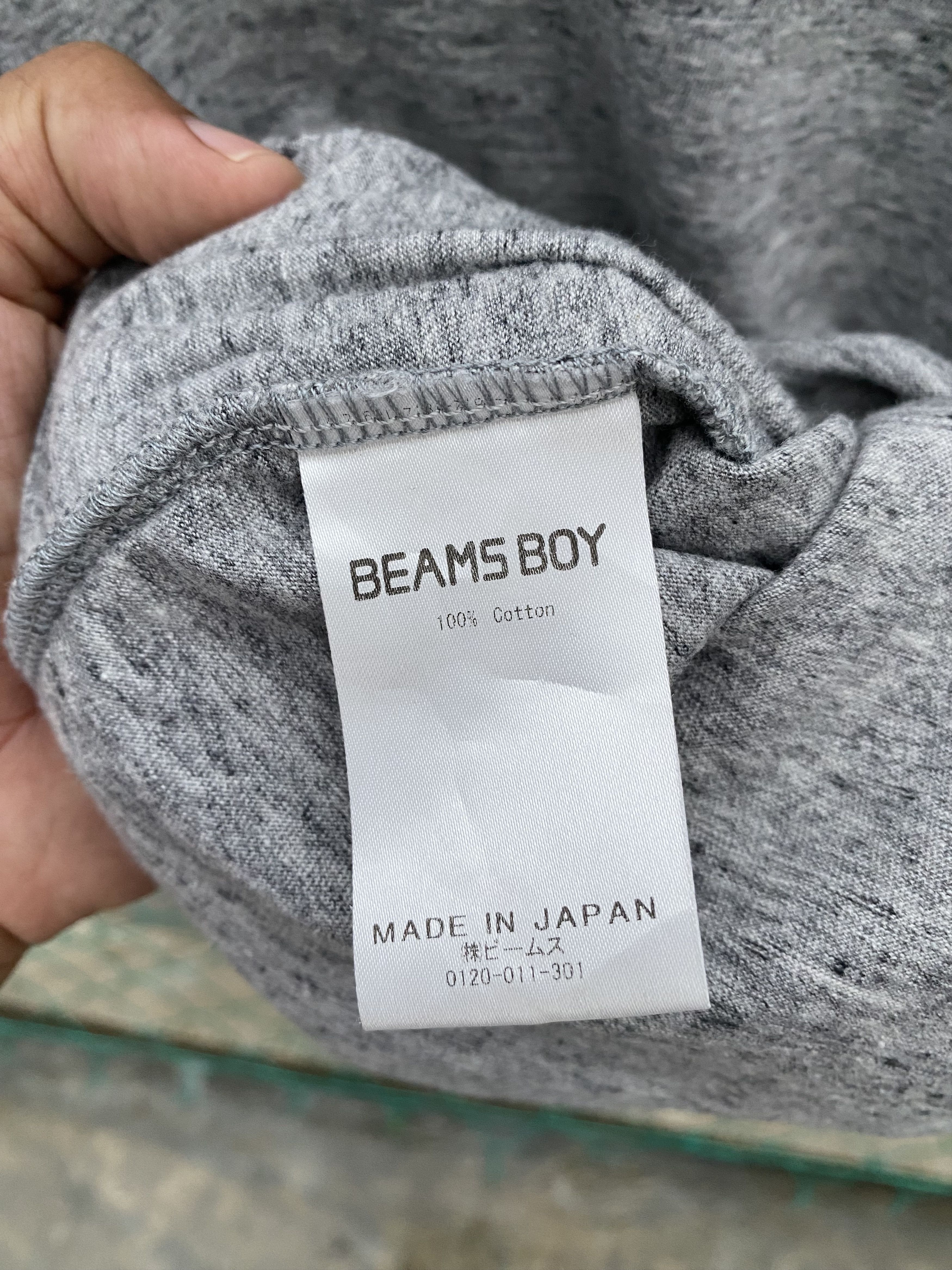 Beams Plus × Japanese Brand BEAMS BOY 3/4 sleeve tshirt Size S / US 4 / IT 40 - 6 Thumbnail