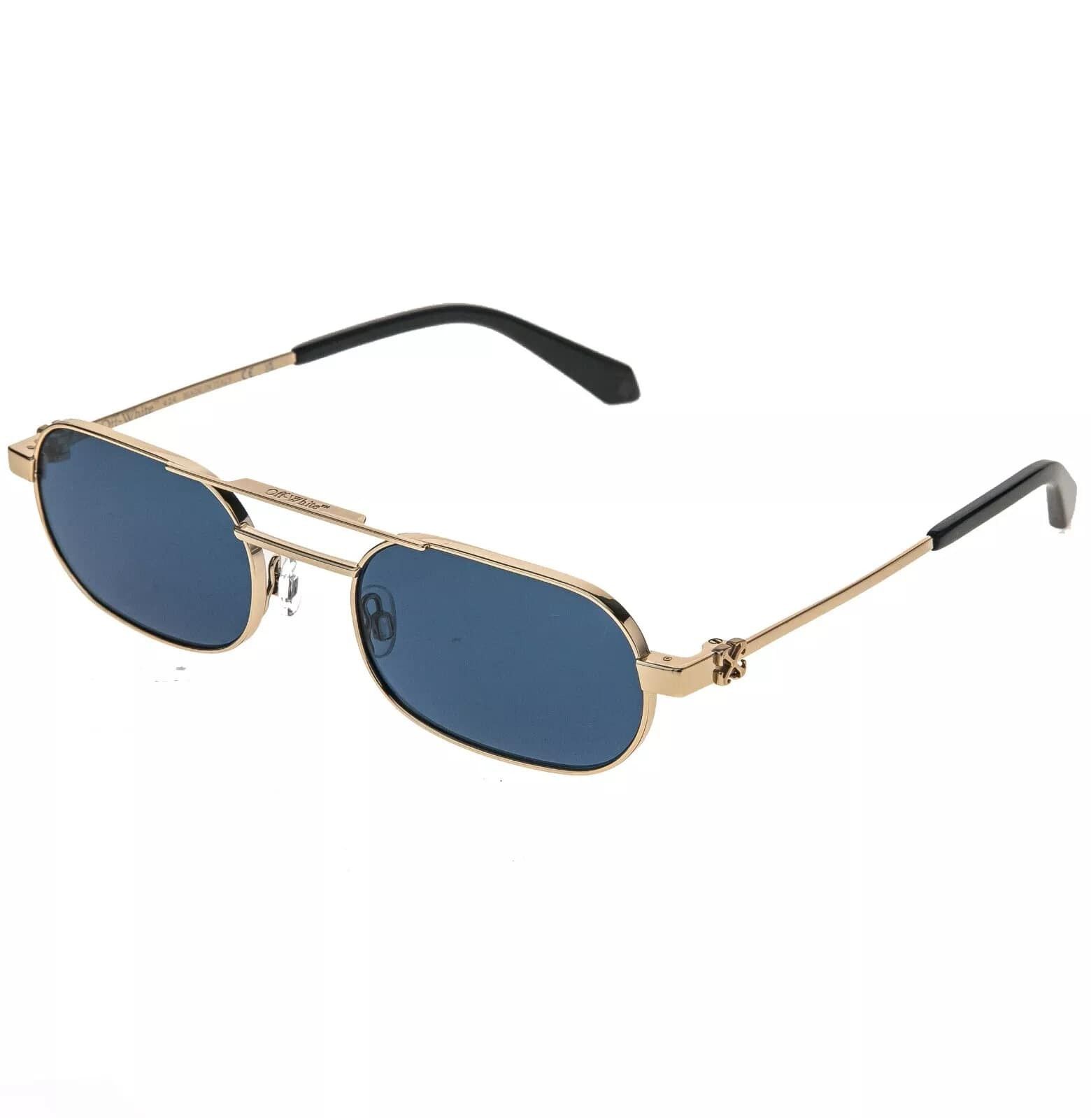 Off-White OFF-WHITE OERI123 Gold Blue Square Unisex VAIDEN Logo 123 Size ONE SIZE - 4 Thumbnail