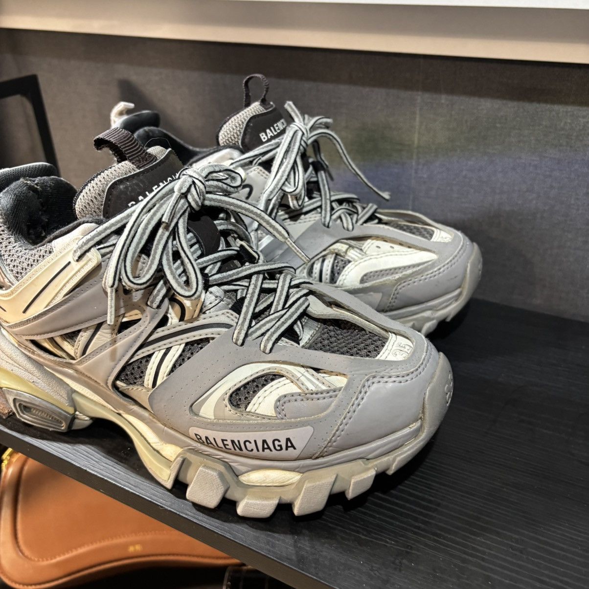 Balenciaga Women’s Balenciaga Track gray sneaker Size:35 (ArtNo.542436) Size US 5 / IT 35 - 11 Thumbnail