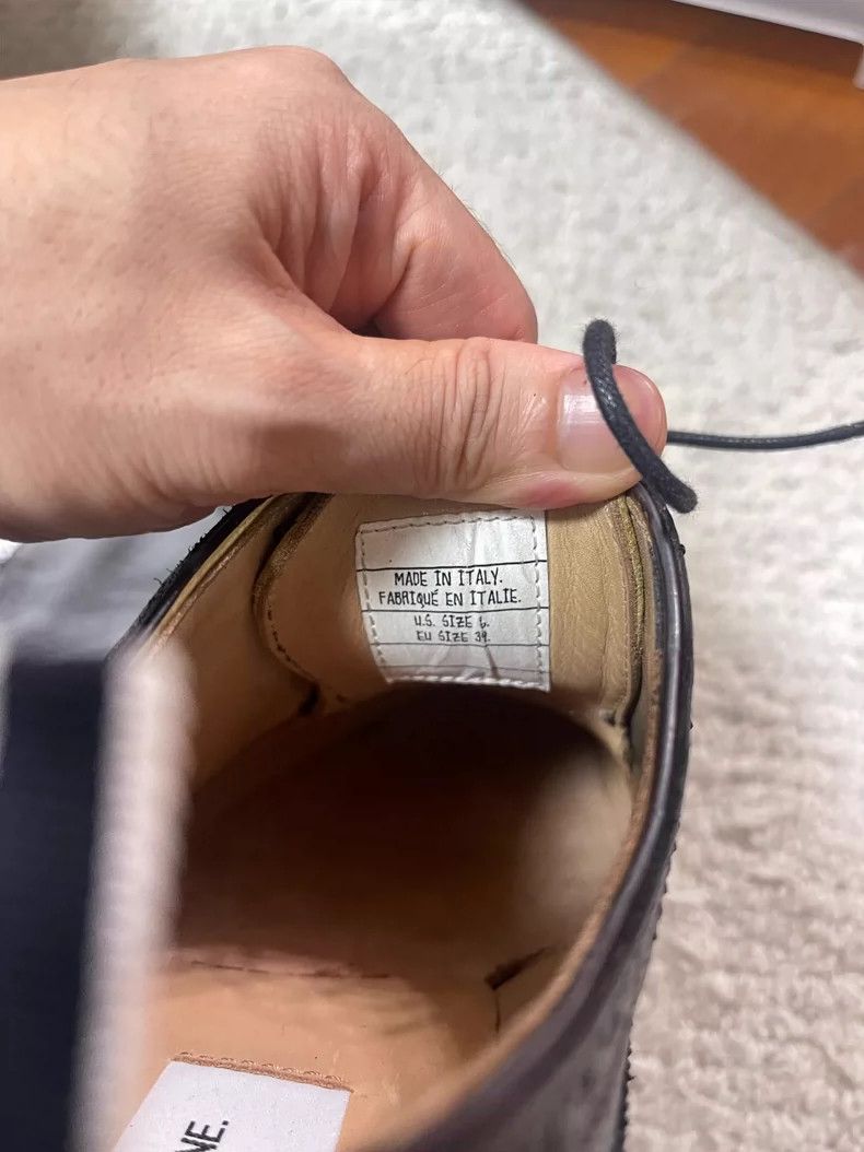 Thom Browne Thom Browne Black leather shoes Size US 6 / EU 39 - 5 Thumbnail