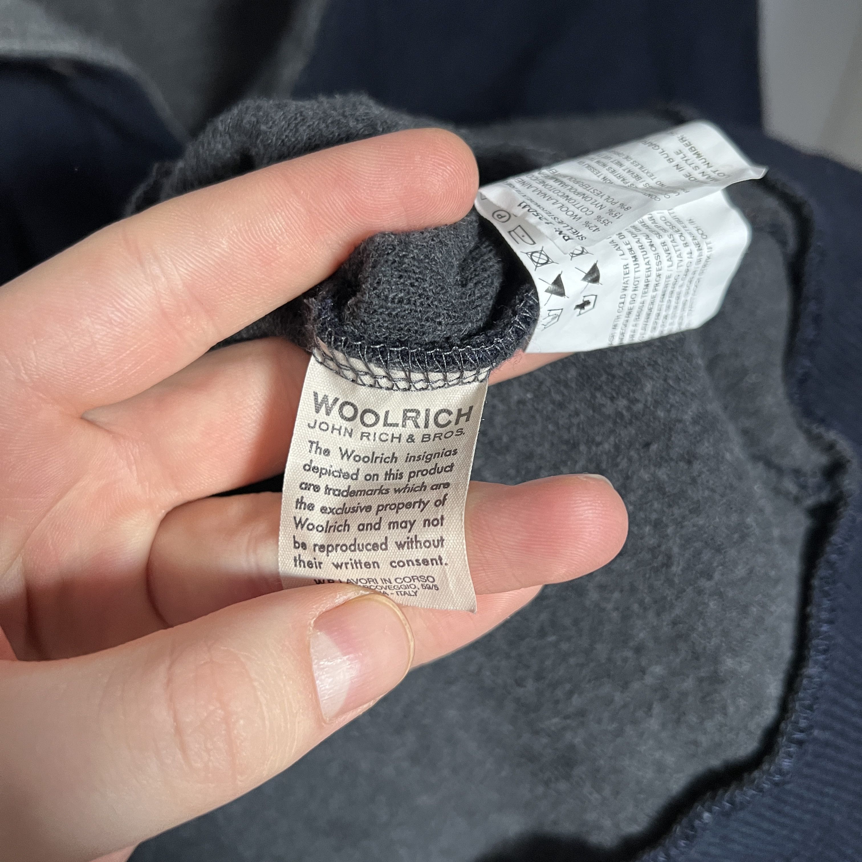 Woolrich Woolen Mills WOOLRICH Blue Wool Button Jacket Cardigan Size XL / 2XL Size US XXL / EU 58 / 5 - 9 Thumbnail