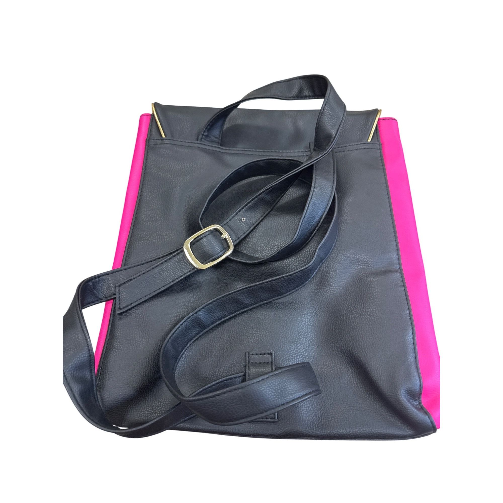 Juicy Couture Juicy Couture Womens Black & Pink Backpack With Gold Accents Size ONE SIZE - 5 Thumbnail