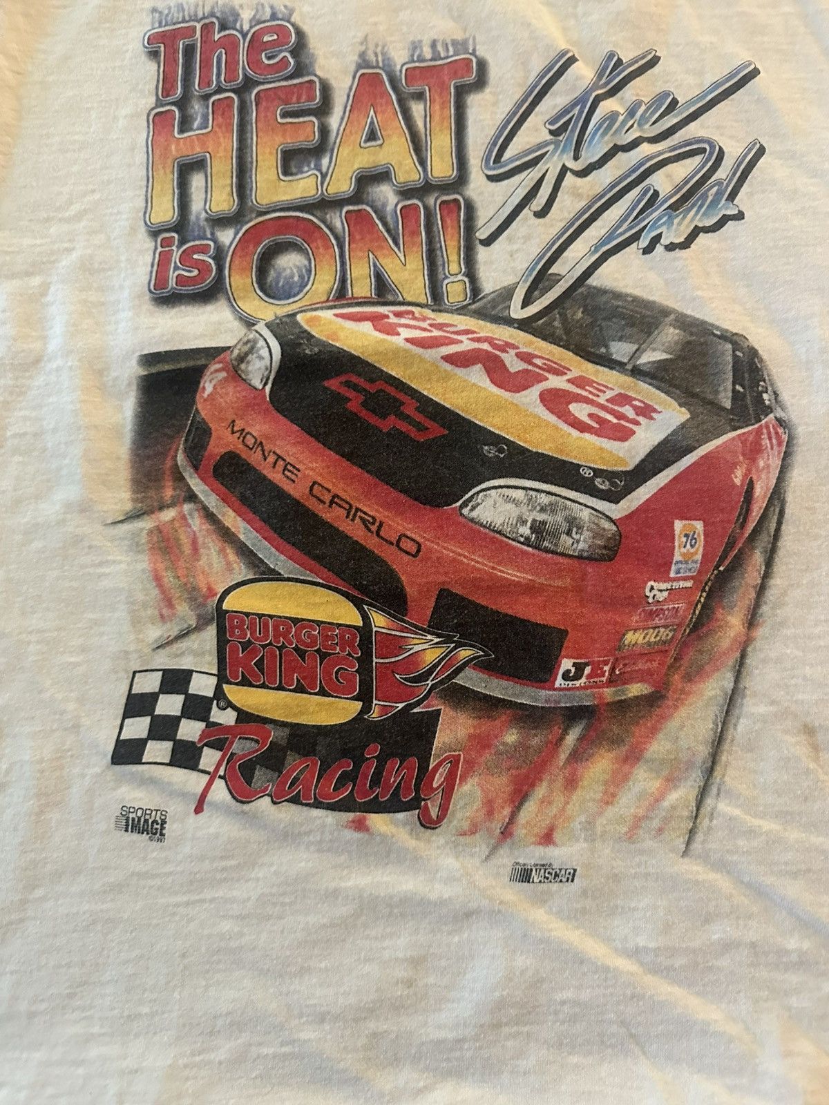 NASCAR Steve Park 1997 racing shirt Size US L / EU 52-54 / 3 - 3 Thumbnail