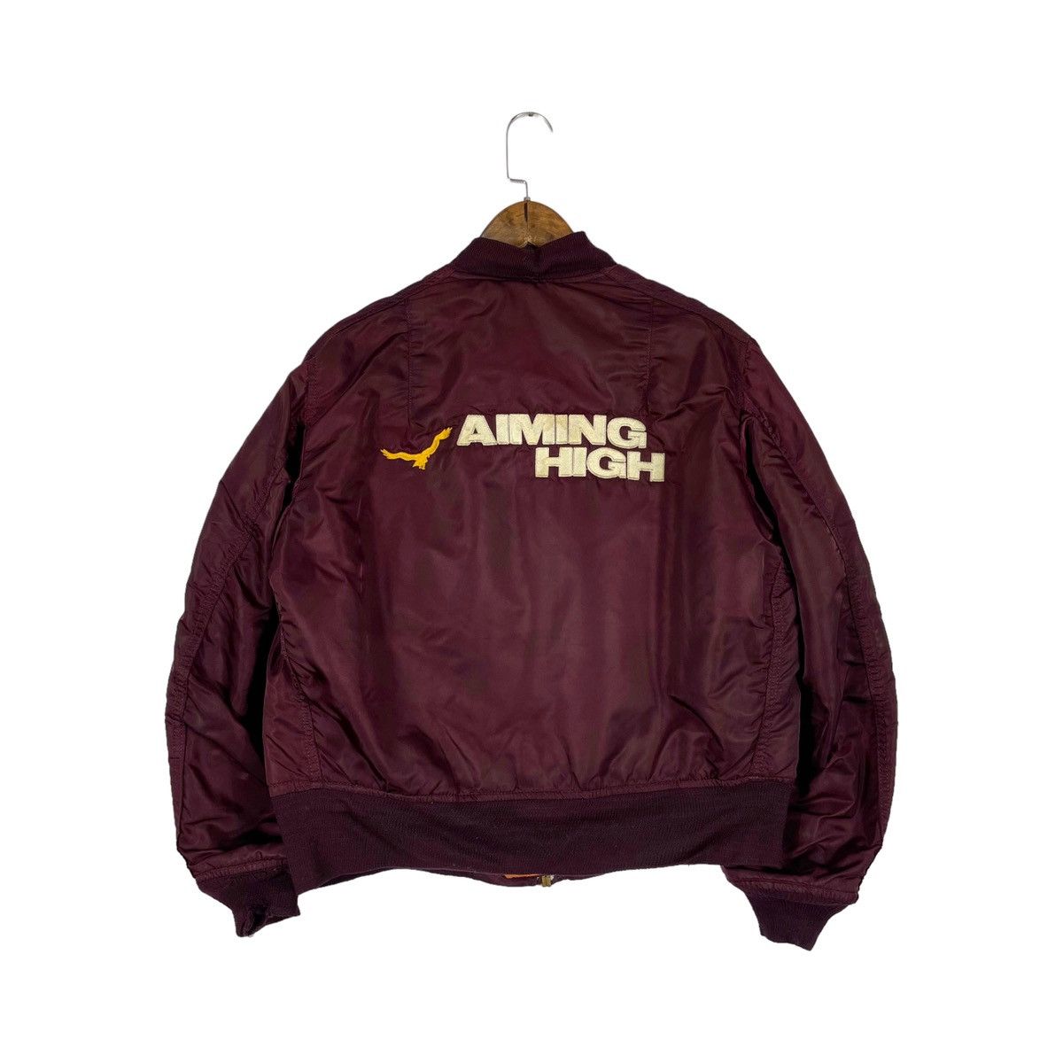 Alpha Industries × Vintage Vintage Alpha Industries Aiming High Reversible Jacket Size US M / EU 48-50 / 2 - 1 Thumbnail