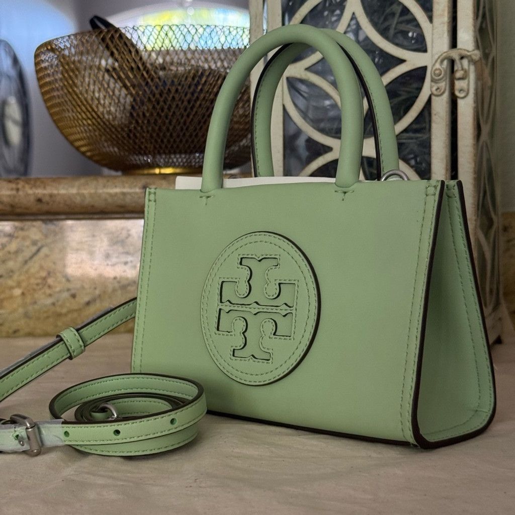 Tory Burch New Tory Burch Ella bio mini Mint leaf color Crossbody Bag Size ONE SIZE - 7 Thumbnail