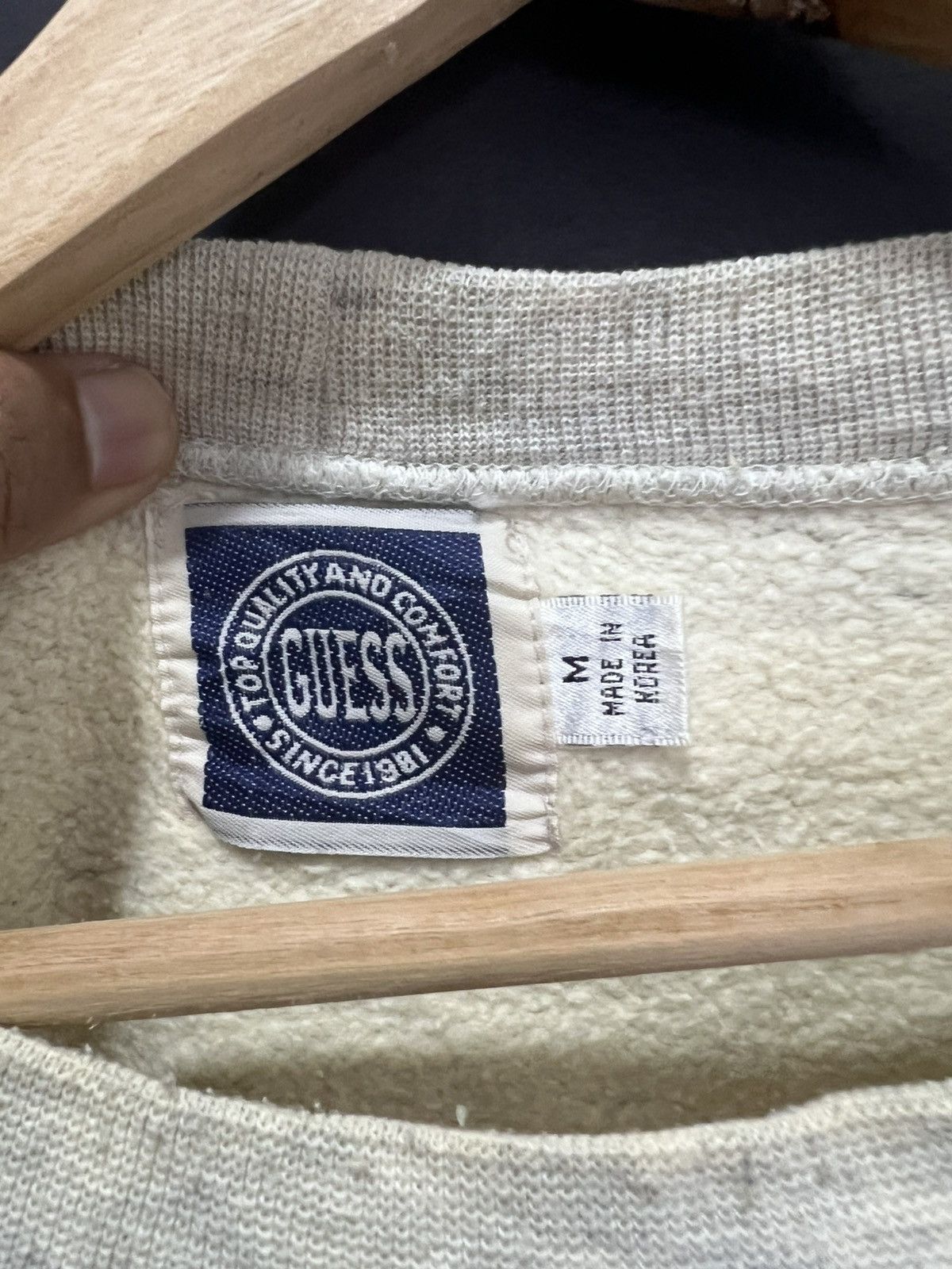 Guess × Vintage vintage guess sweatshirt Size US M / EU 48-50 / 2 - 4 Thumbnail