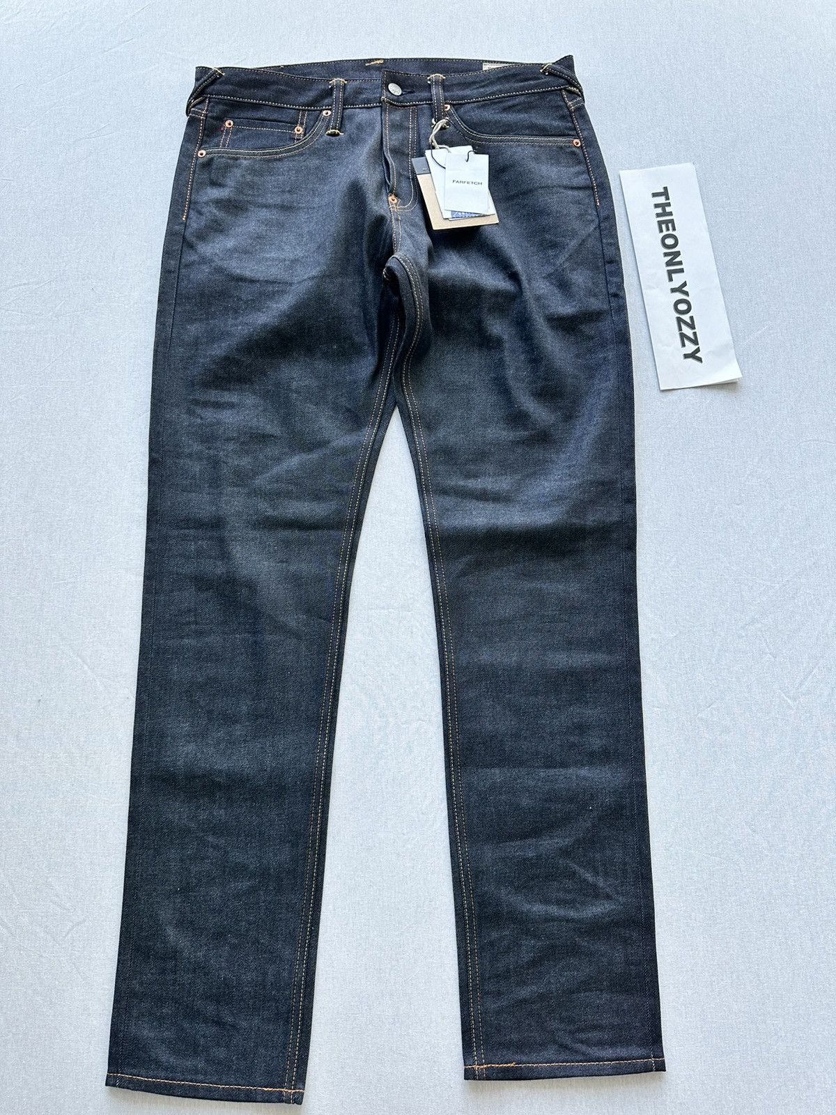 Evisu Evisu Blue Indigo Japenese Denim White Gulls sz 33 Size US 33 - 1 Thumbnail