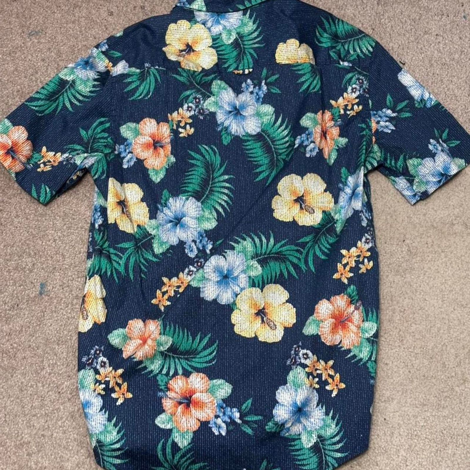 Club Room Blue club room short sleeve hawaiian shirt Size US S / EU 44-46 / 1 - 2 Thumbnail