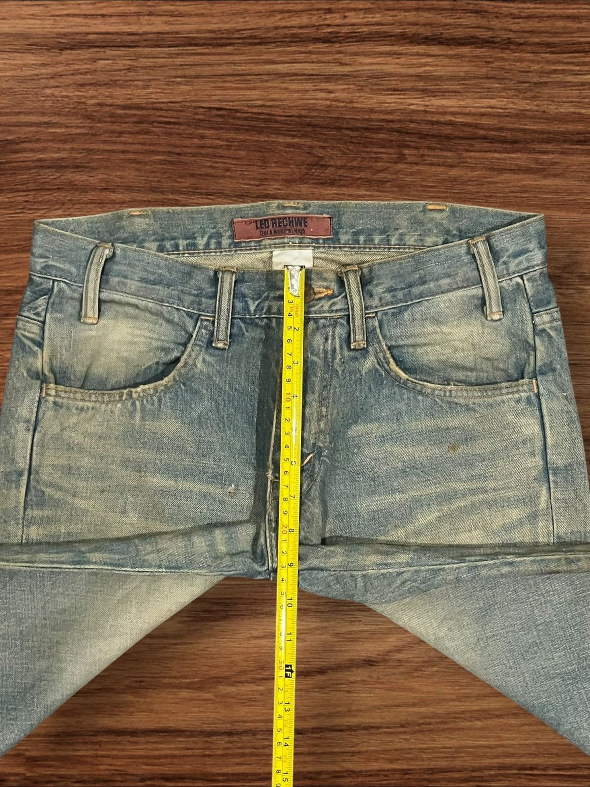 Undercover Led Rechwe Fragment Design Mud Washed Thunder Flare Jeans Size US 30 / EU 46 - 15 Thumbnail