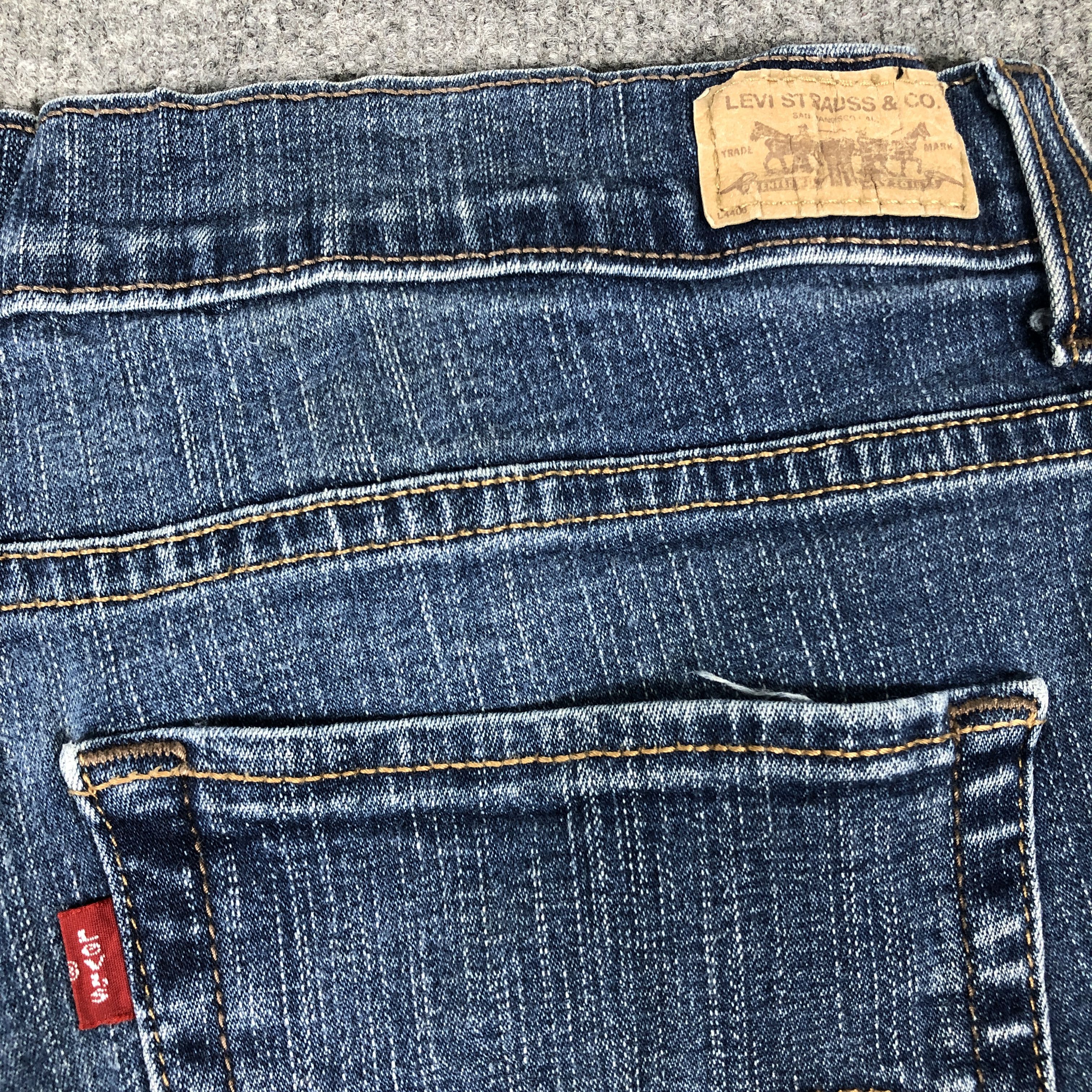 Levi's × Vintage Womens Vintage Levis 512 Jeans Boot Cut Flare L862W Size 31" - 6 Thumbnail