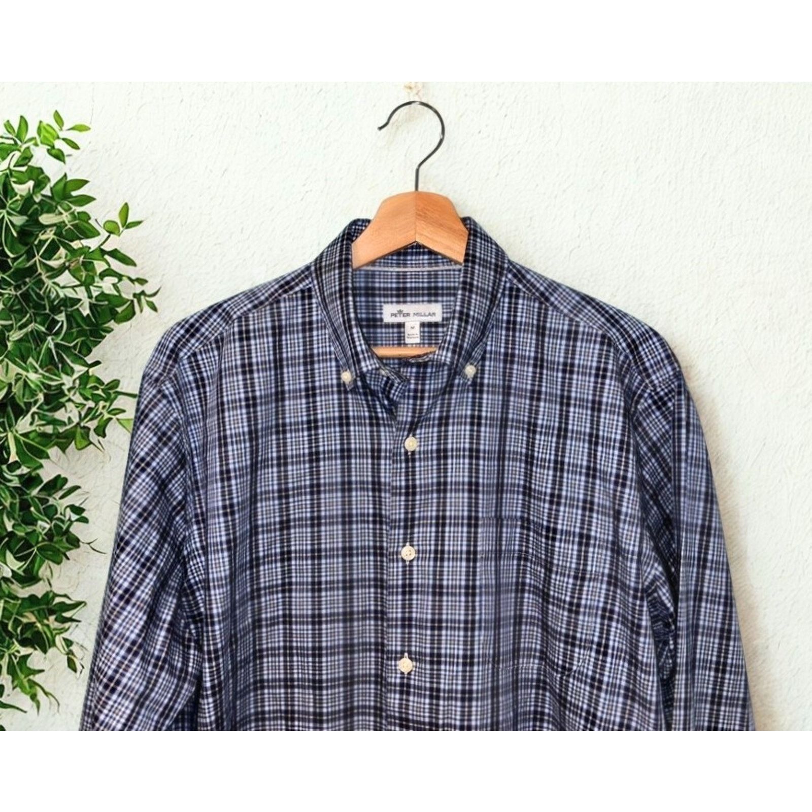 Peter Millar Peter Millar Crown Summer Comfort Applecrest Shirt M Size US M / EU 48-50 / 2 - 2 Thumbnail