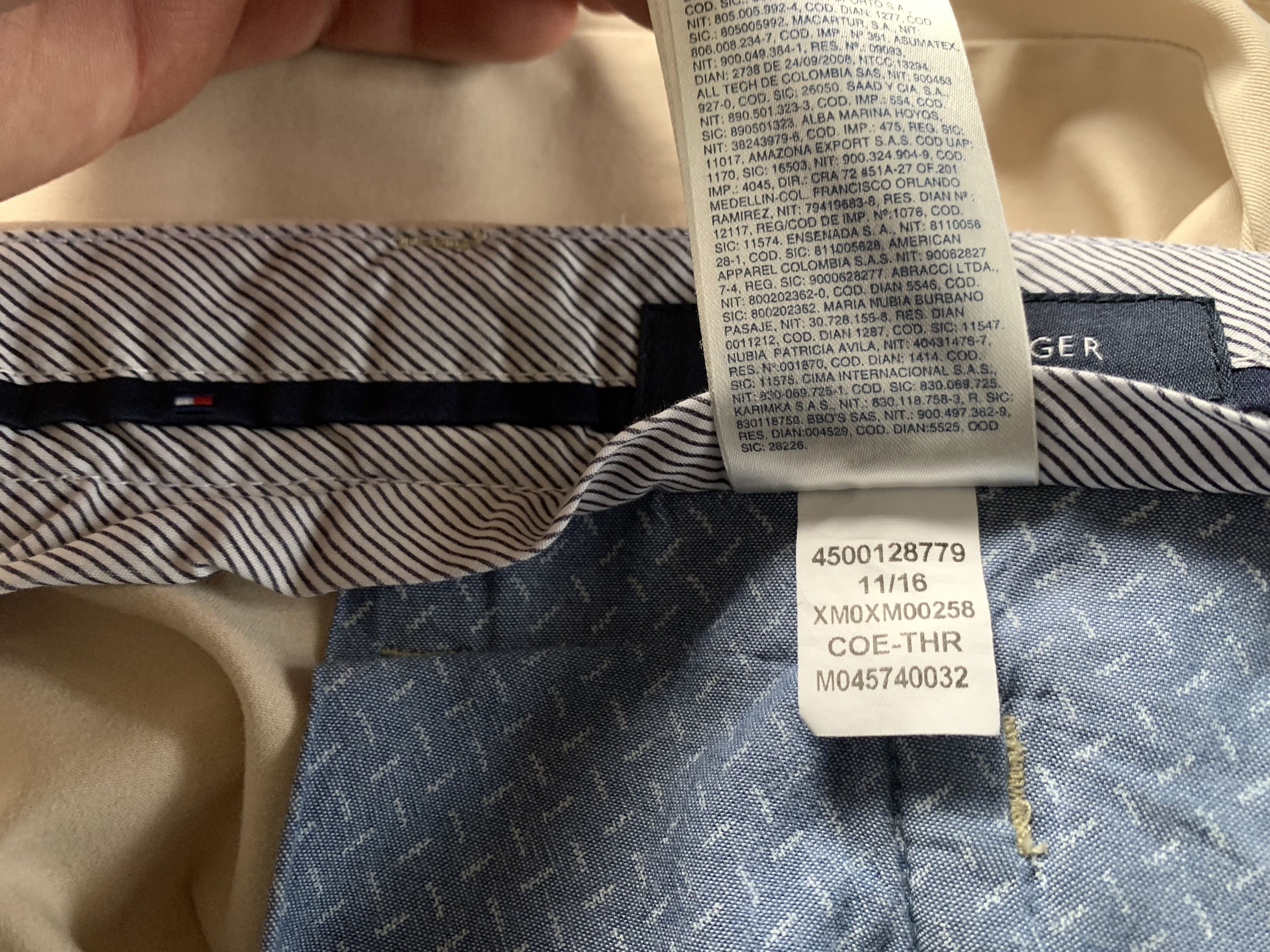 Tommy Hilfiger Tommy Hilfiger Bleecker Chino Slim Fit Stretch Pants Size US 34 / EU 50 - 9 Thumbnail