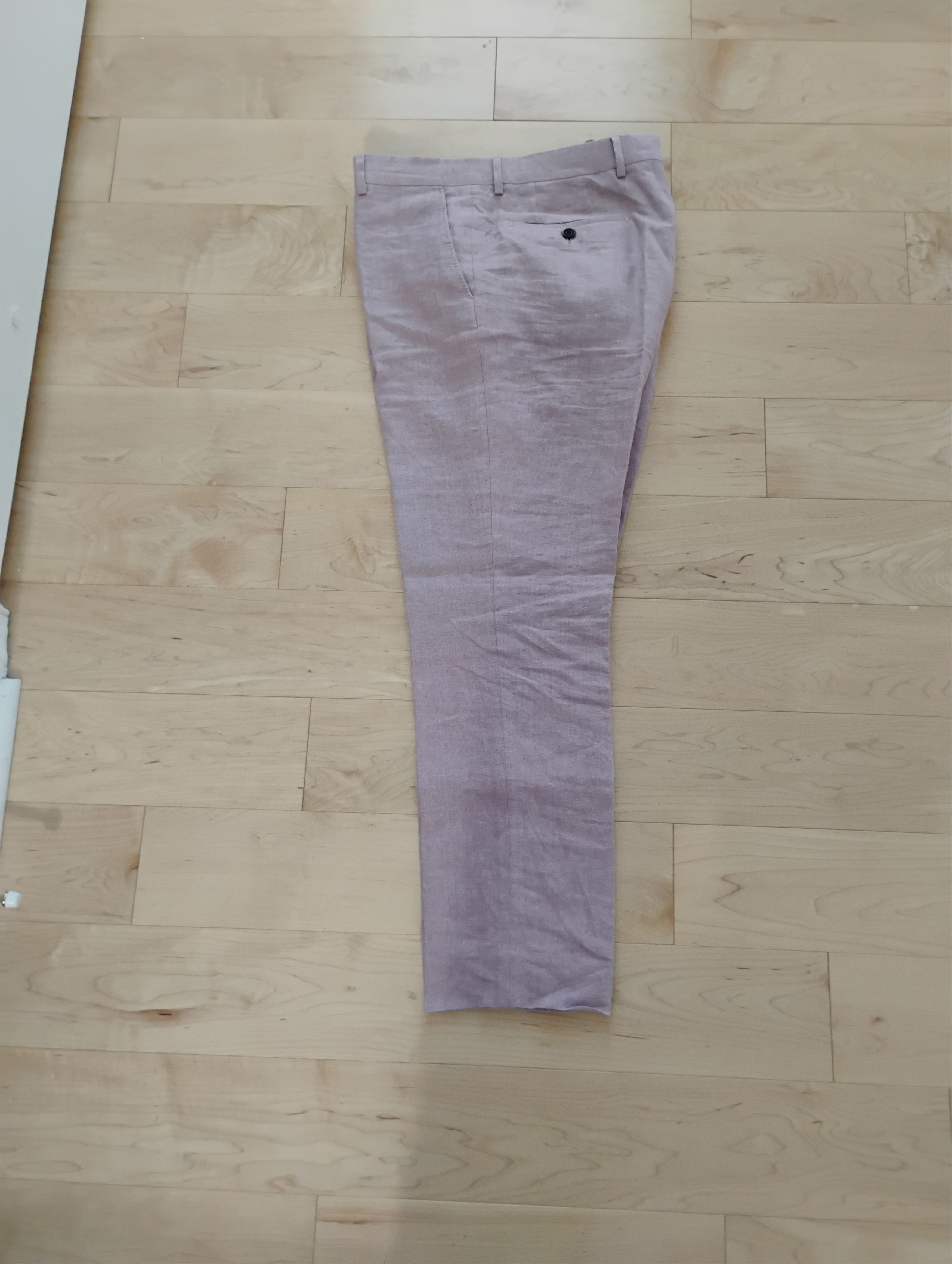 Burberry Runway model Authentic Burberry Linen Pants 54 Size US 38 / EU 54 - 2 Thumbnail