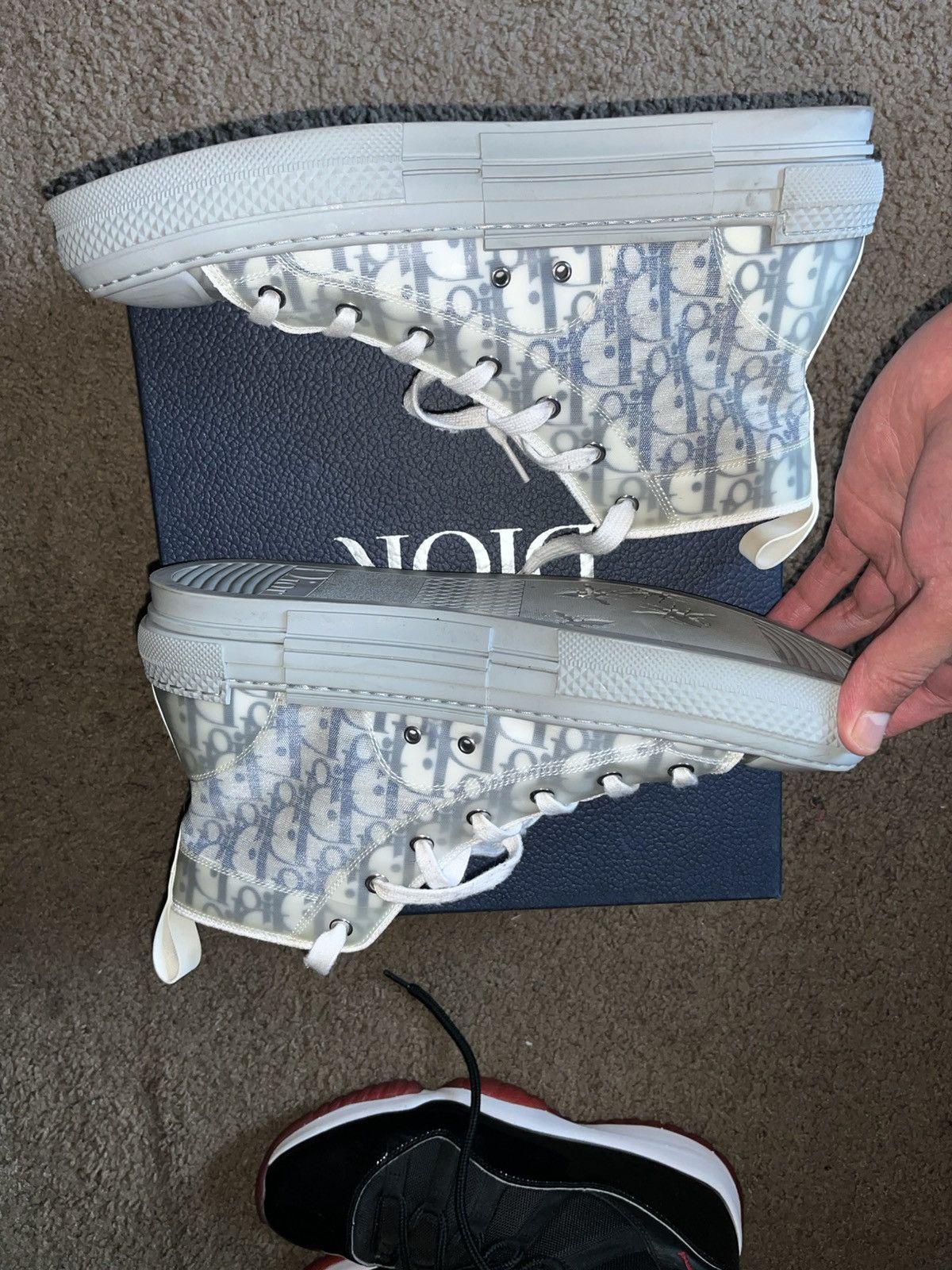 Dior Dior hi tops Size US 12 / EU 45 - 2 Thumbnail