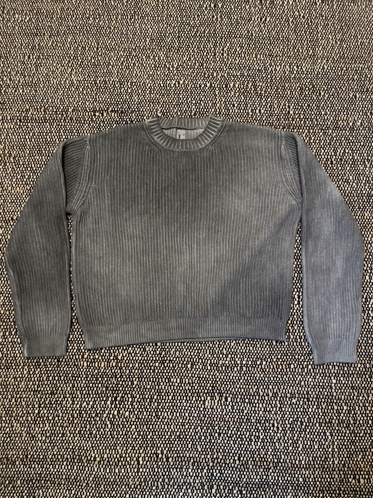 K-Two Studios Charcoal Zip up knit. | Grailed