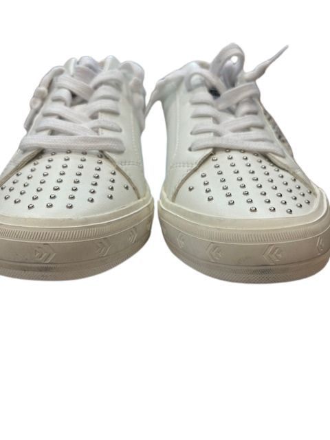 Vintage Havana Vintage Havana White Studded Cheetah Mix Sneakers Size US 7 / IT 37 - 7 Thumbnail