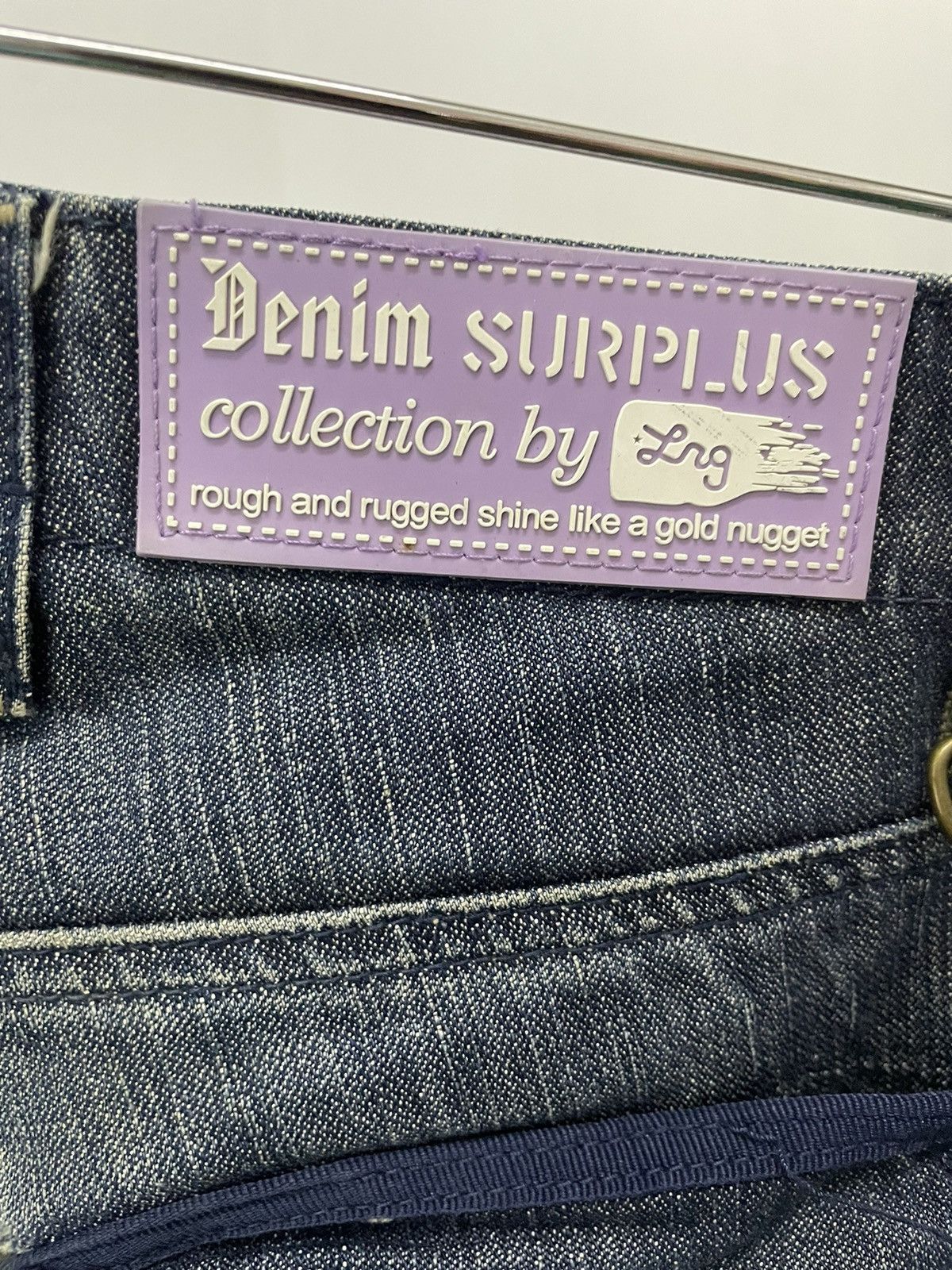 Japanese Brand LNG Multi Pockets Flair Cut Jeans Size US 35 - 11 Thumbnail