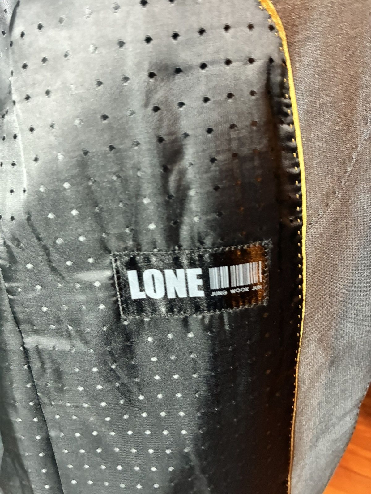 Juun.J JUUN.J "LONE" Collection – Structured Gray Tailored Blazer Size 48R - 2 Thumbnail