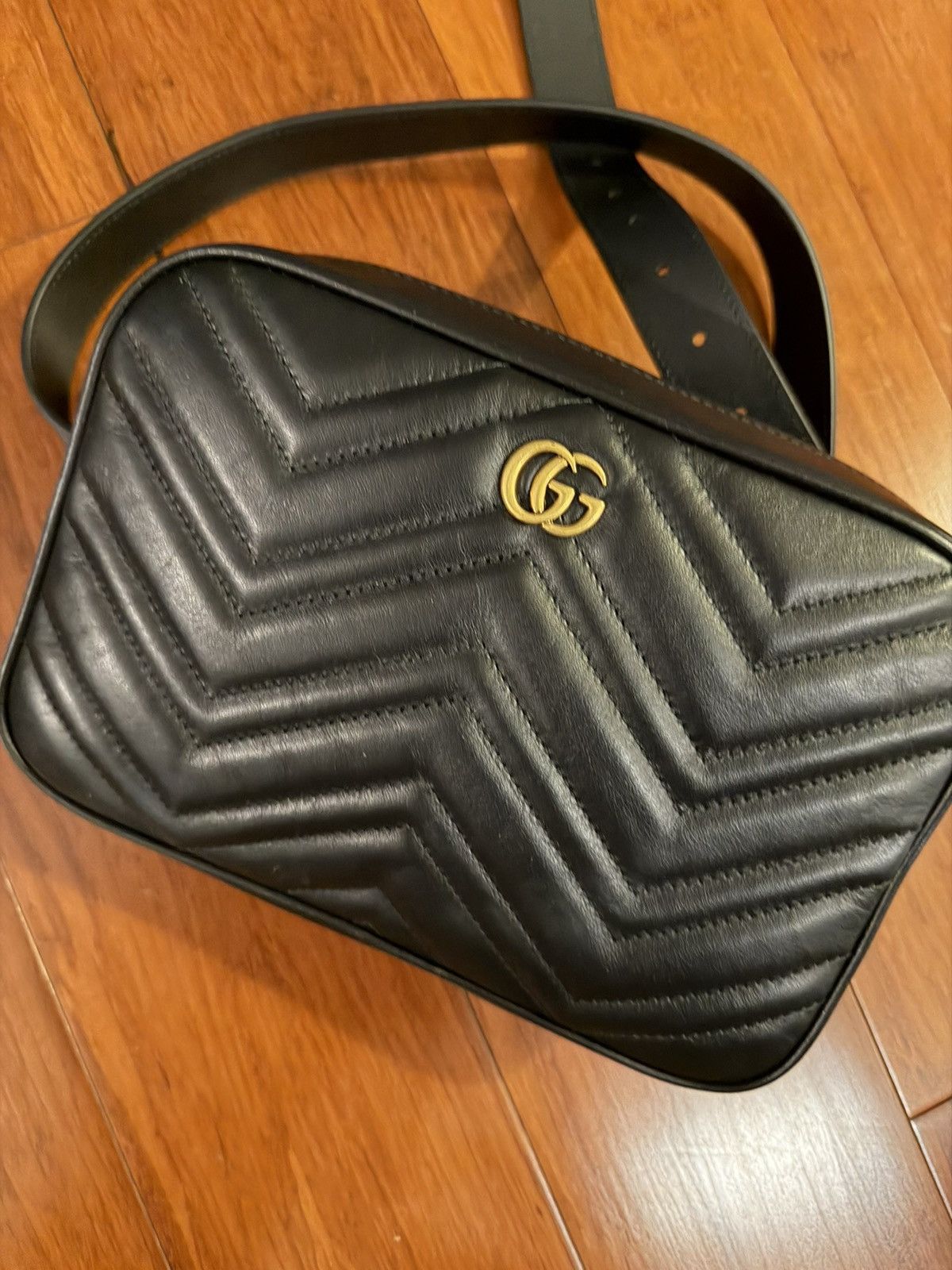 Gucci Gucci Marmont Belt Bag Size ONE SIZE - 3 Thumbnail