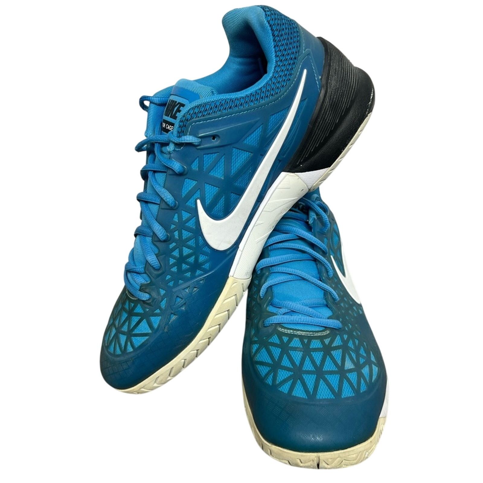 Nike Rare Nike Court Zoom Vapor Cage 2 Blue Tennis Shoes HC Mens Size US 13 / EU 46 - 4 Thumbnail