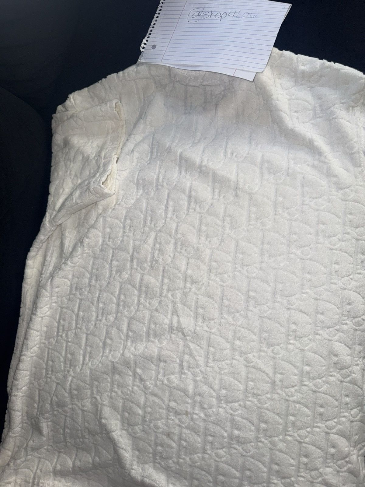 Dior Dior Towel Shirt Size US M / EU 48-50 / 2 - 4 Thumbnail