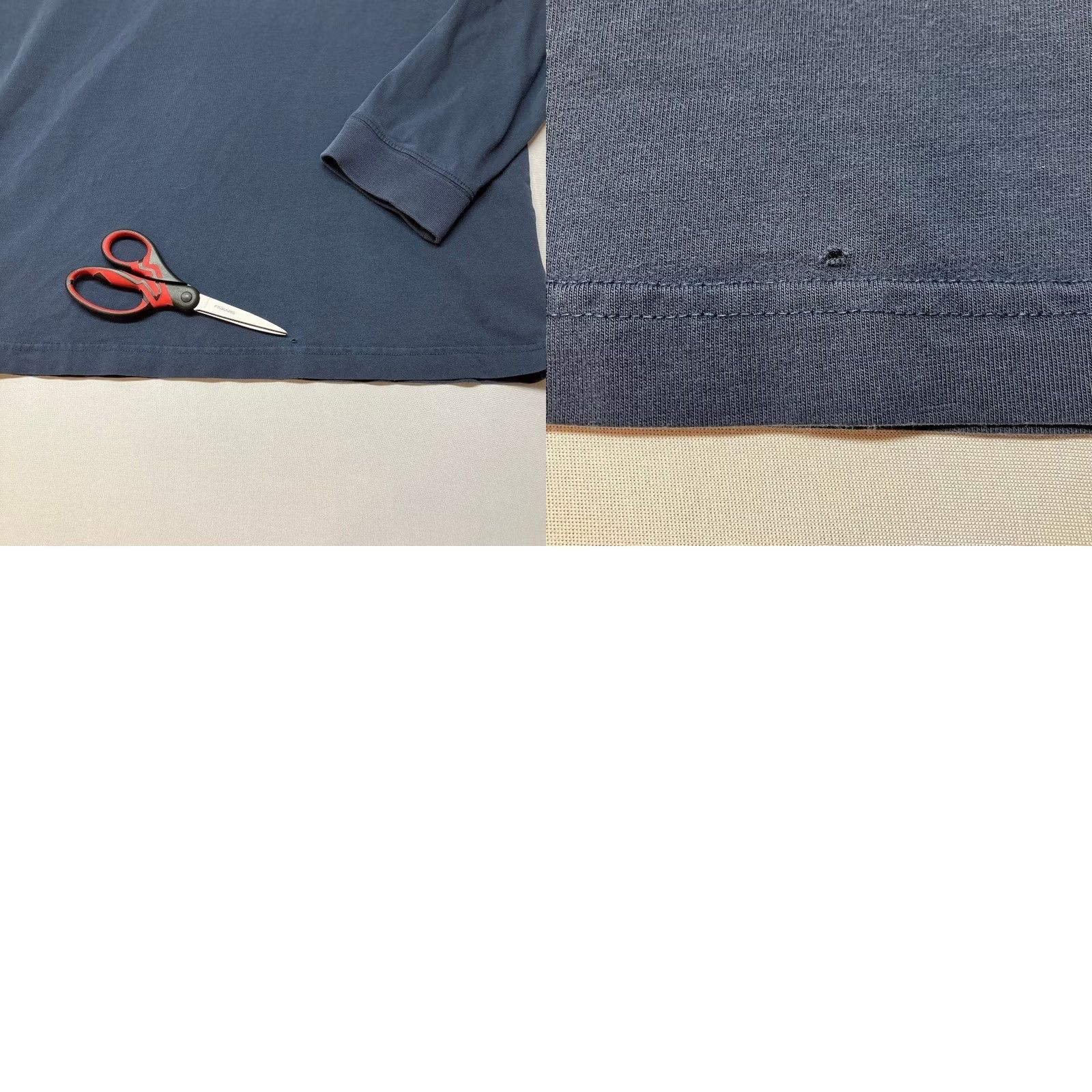 Eddie Bauer Eddie Bauer T-Shirt Navy Blue Long Sleeve Crewneck Men M Size US M / EU 48-50 / 2 - 8 Thumbnail