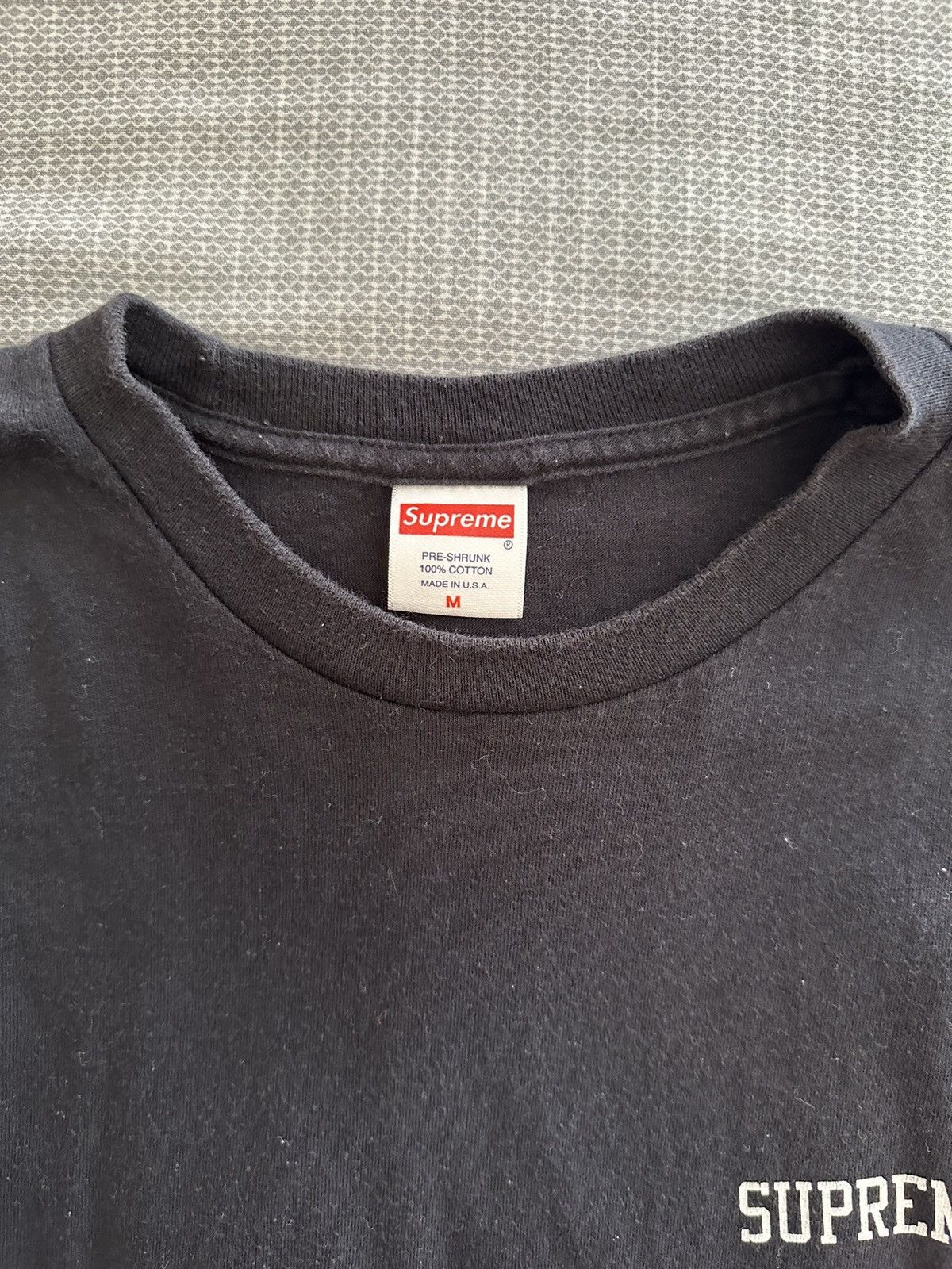 Supreme Supreme ET FW15 Black Tee Size US M / EU 48-50 / 2 - 3 Thumbnail