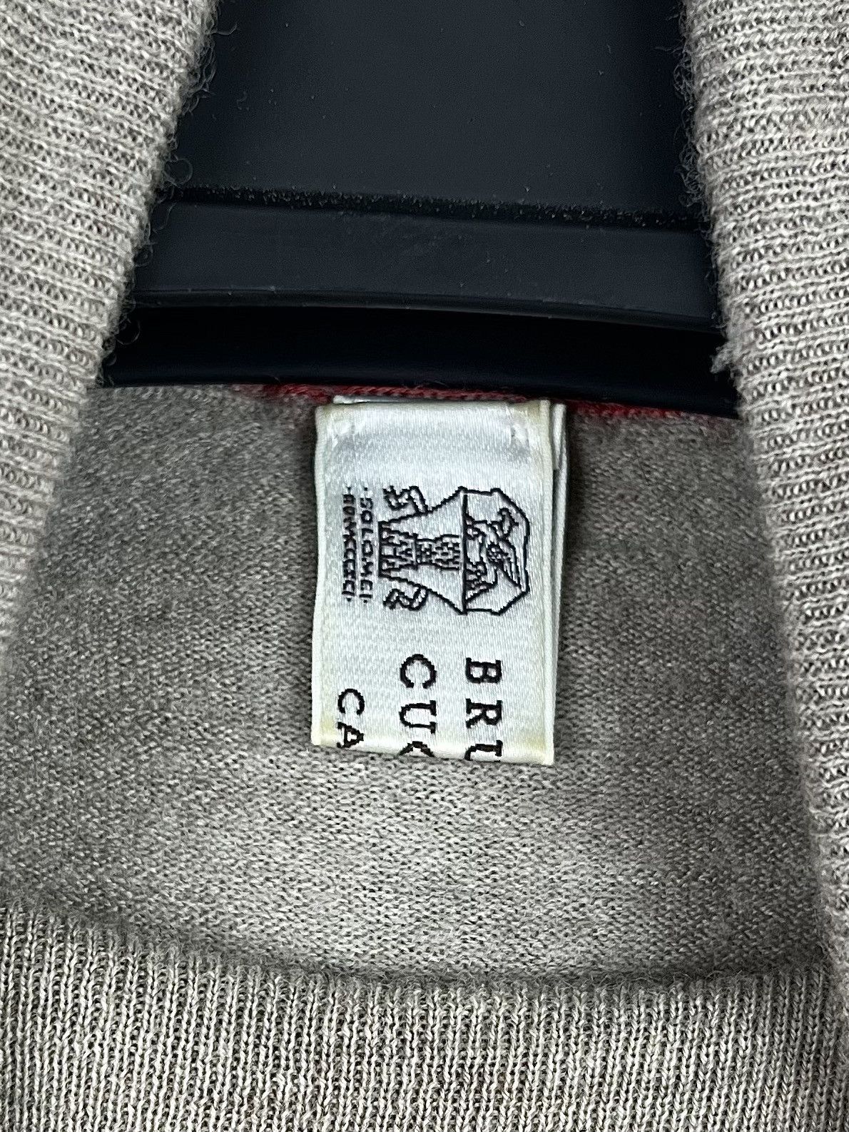 Brunello Cucinelli BRUNELLO CUCINELLI Sweater Turtleneck Cashmere/Wool Virgin Size US L / EU 52-54 / 3 - 7 Thumbnail