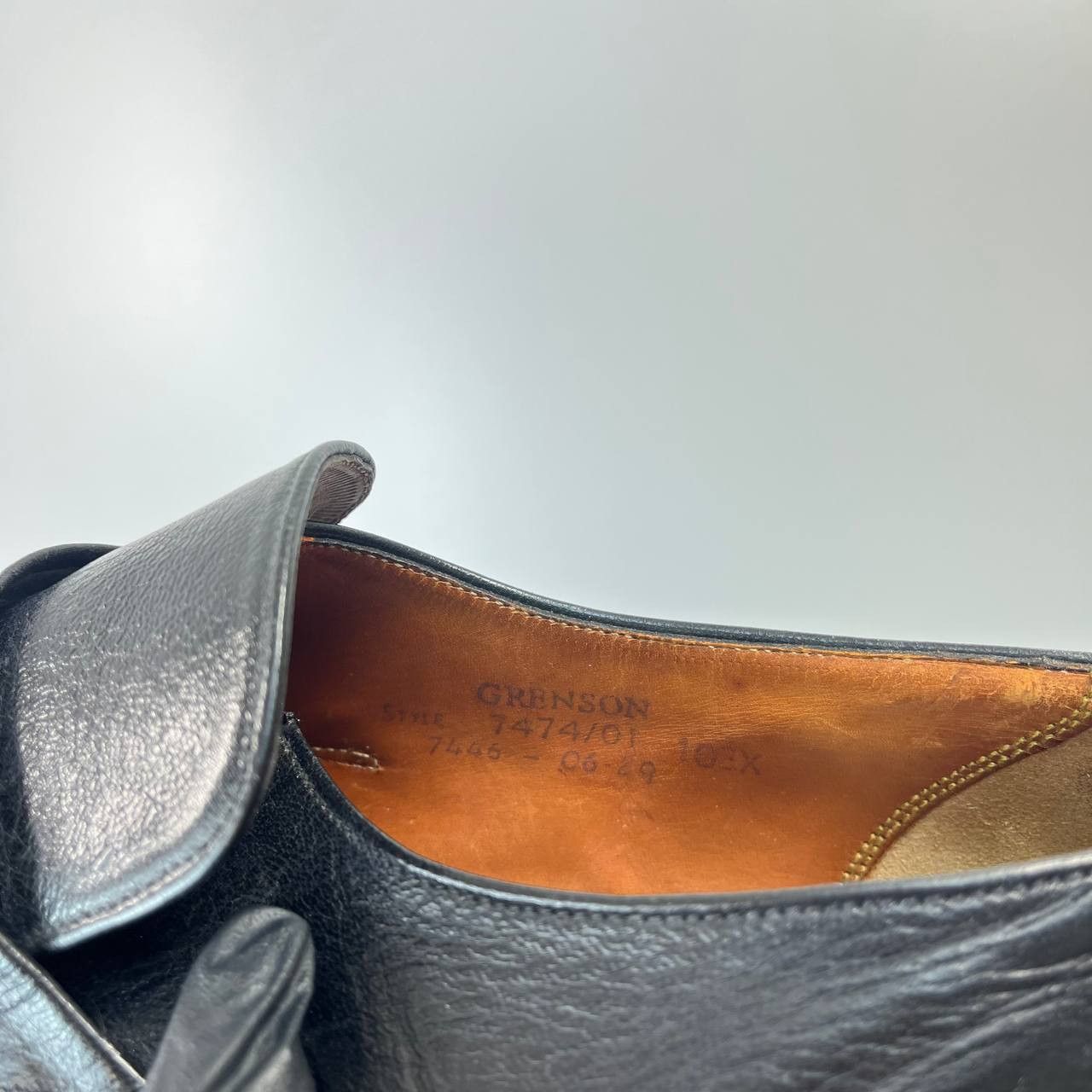 Other Grenson Footmaster Leather Loafers Black Mens Size 7.5Uk Size US 7.5 / EU 40-41 - 4 Thumbnail