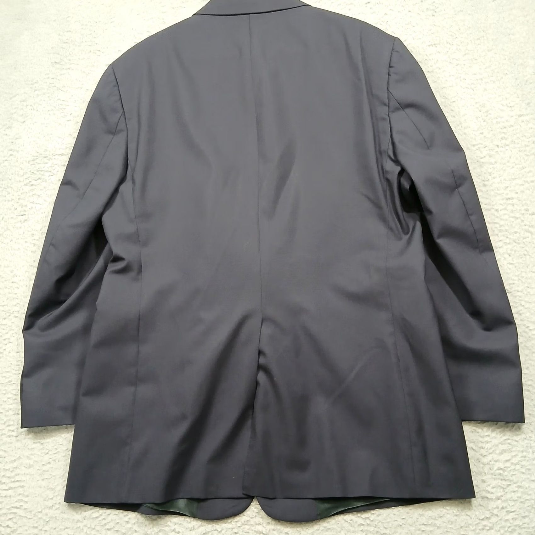 Hart Schaffner Marx Hart Schaffner Marx Blazer Navy 44R Gold Buttons Men’s Blazer Button Closure, Lined, Pockets, Solid, Classic, Business, Casual, Dillard’s Size 44R - 3 Thumbnail