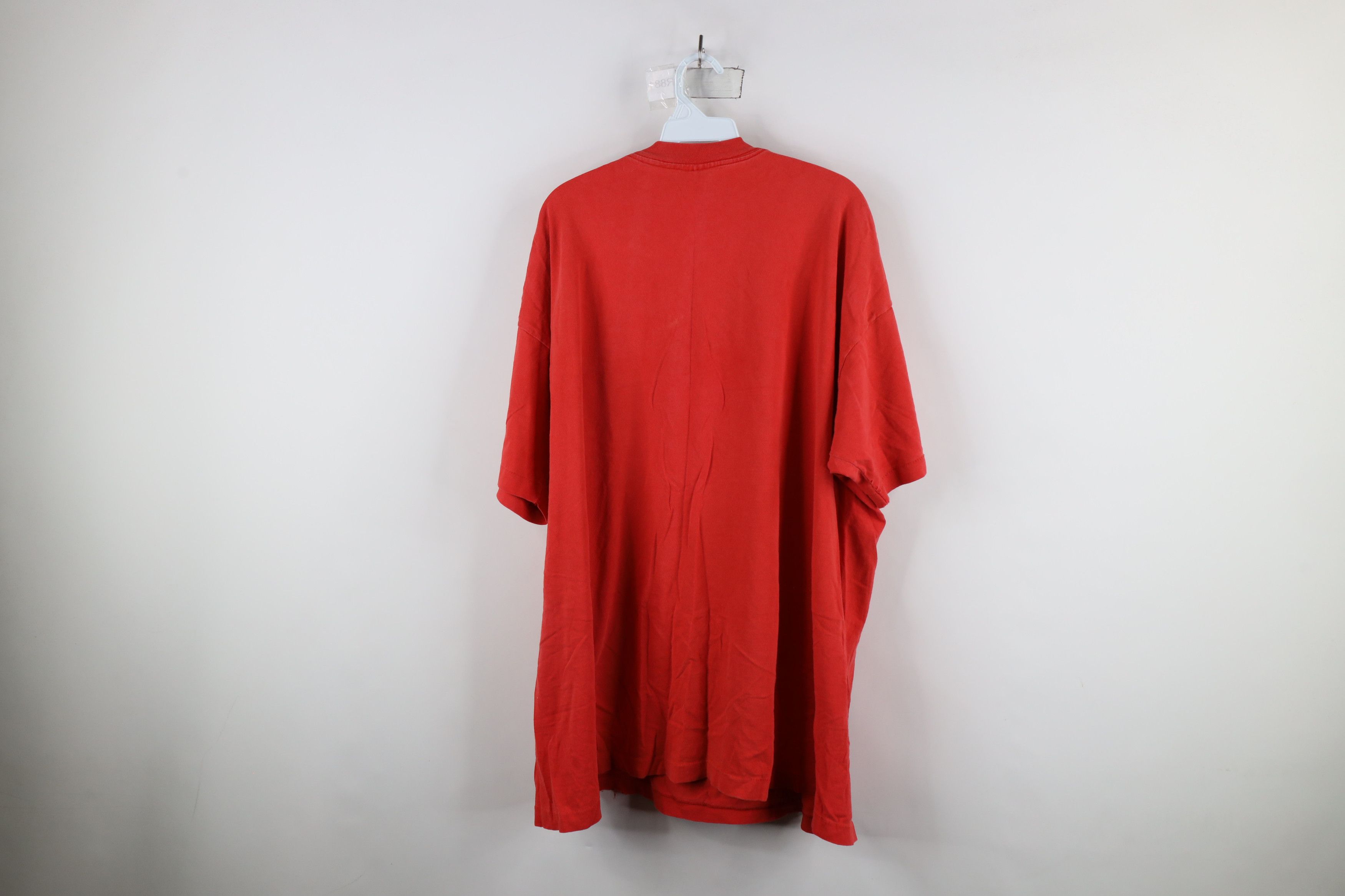Vintage Vintage 90s Streetwear Blank Heavyweight Cotton T-Shirt USA Size US XXL / EU 58 / 5 - 11 Thumbnail