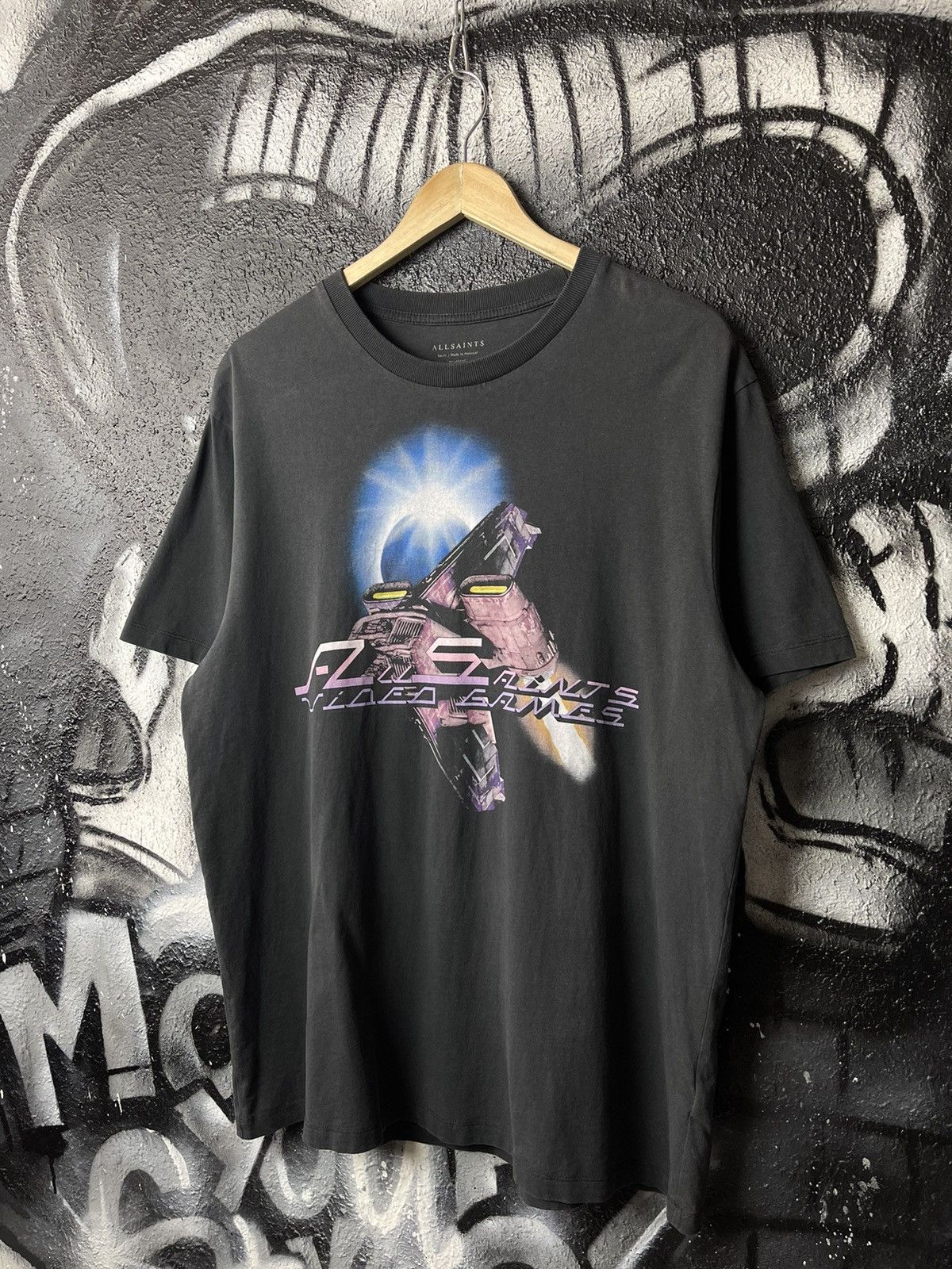 Allsaints Allsaints Arcade Short Sleeve T-Shirt Men’s Size S Oversized Size US S / EU 44-46 / 1 - 1 Thumbnail
