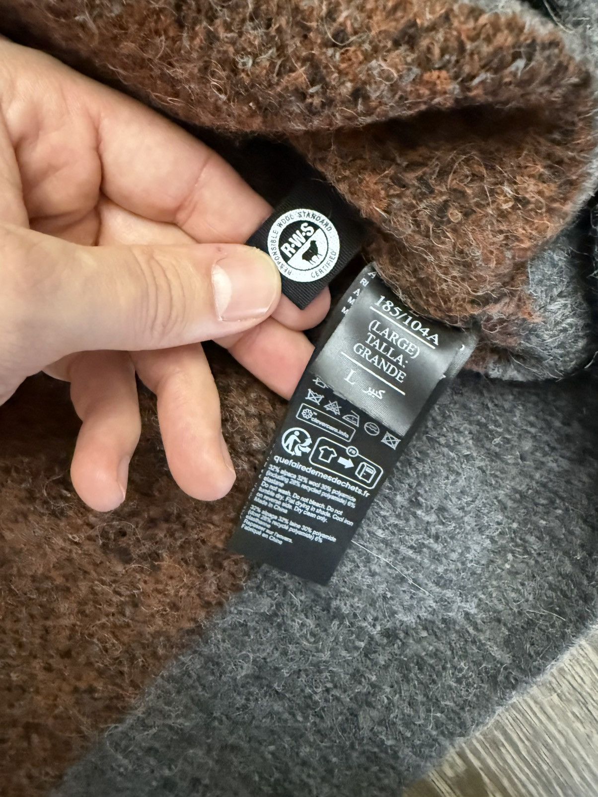 Allsaints AllSaints Black Mord Crew Jumper Size US L / EU 52-54 / 3 - 4 Thumbnail