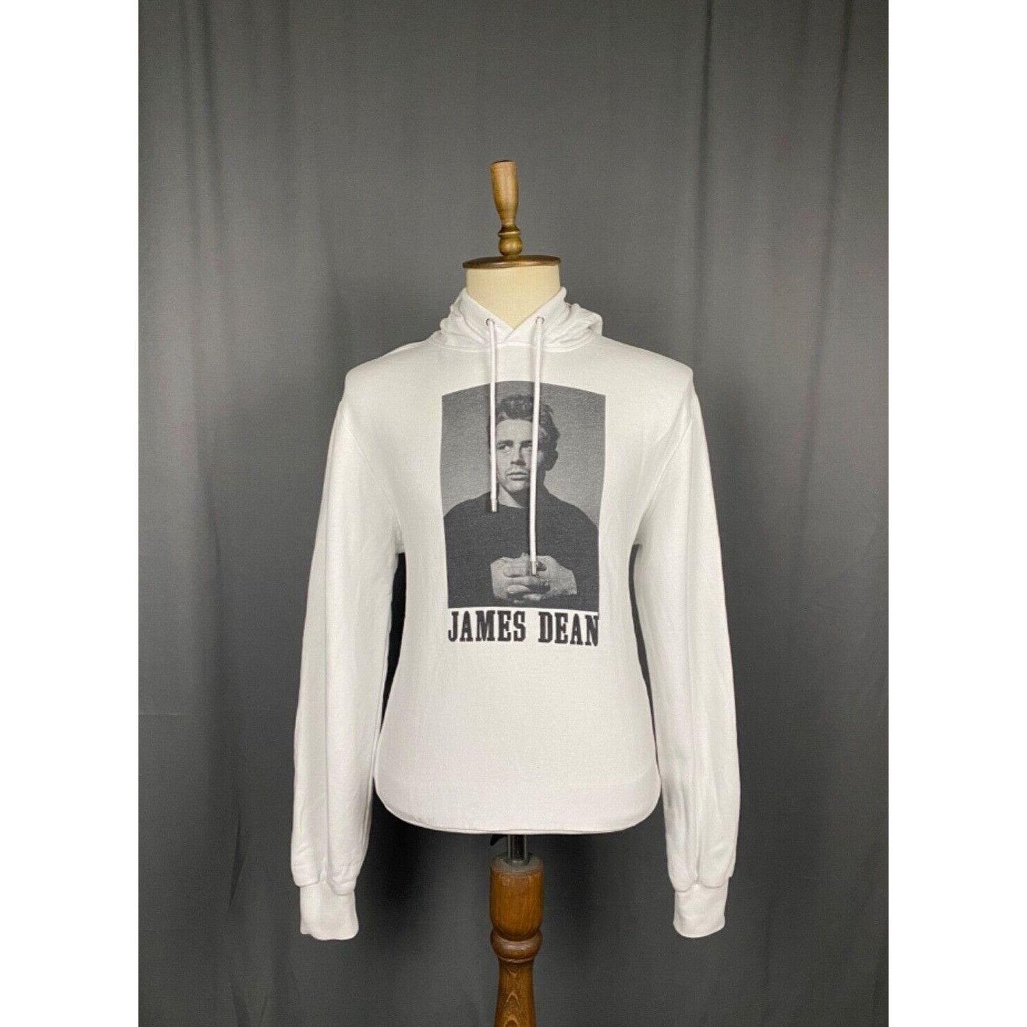 Dolce & Gabbana Dolce&Gabanna James Dean Big Logo Men's White Hoodie Sweater Size US XL / EU 56 / 4 - 1 Thumbnail