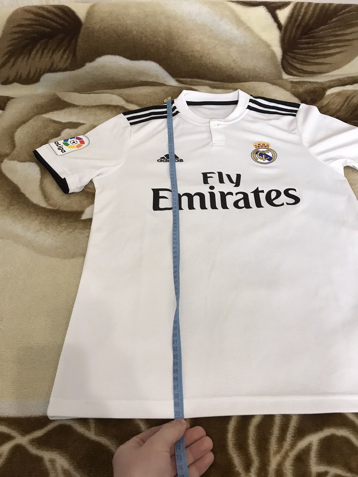Adidas 🔥 Adidas Real Madrid 2018 White Home Jersey Shirt Size US S / EU 44-46 / 1 - 9 Thumbnail