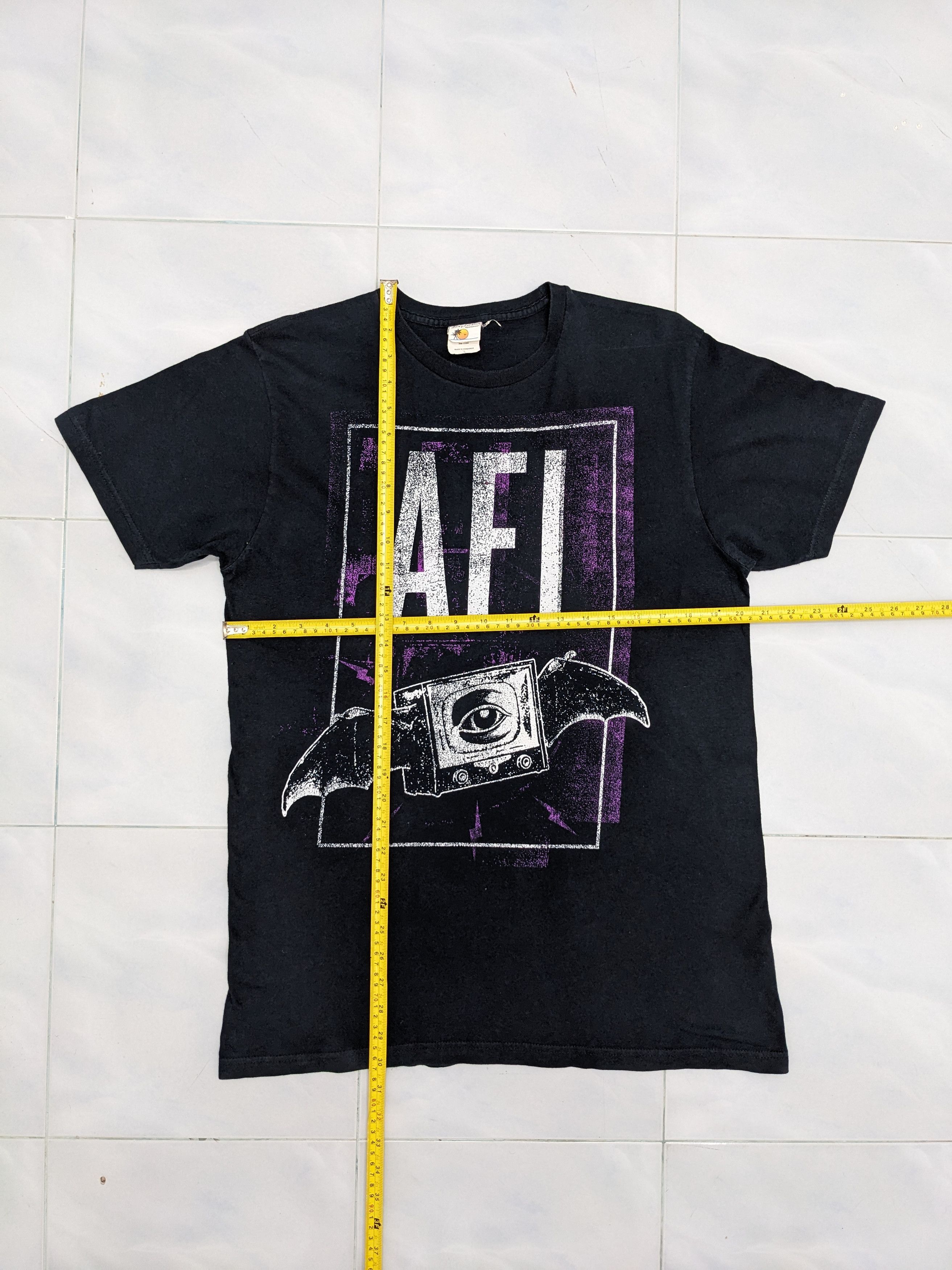 Band Tees VINTAGE Y2K A FIRE INSIDE AFI BAND Size US L / EU 52-54 / 3 - 6 Thumbnail