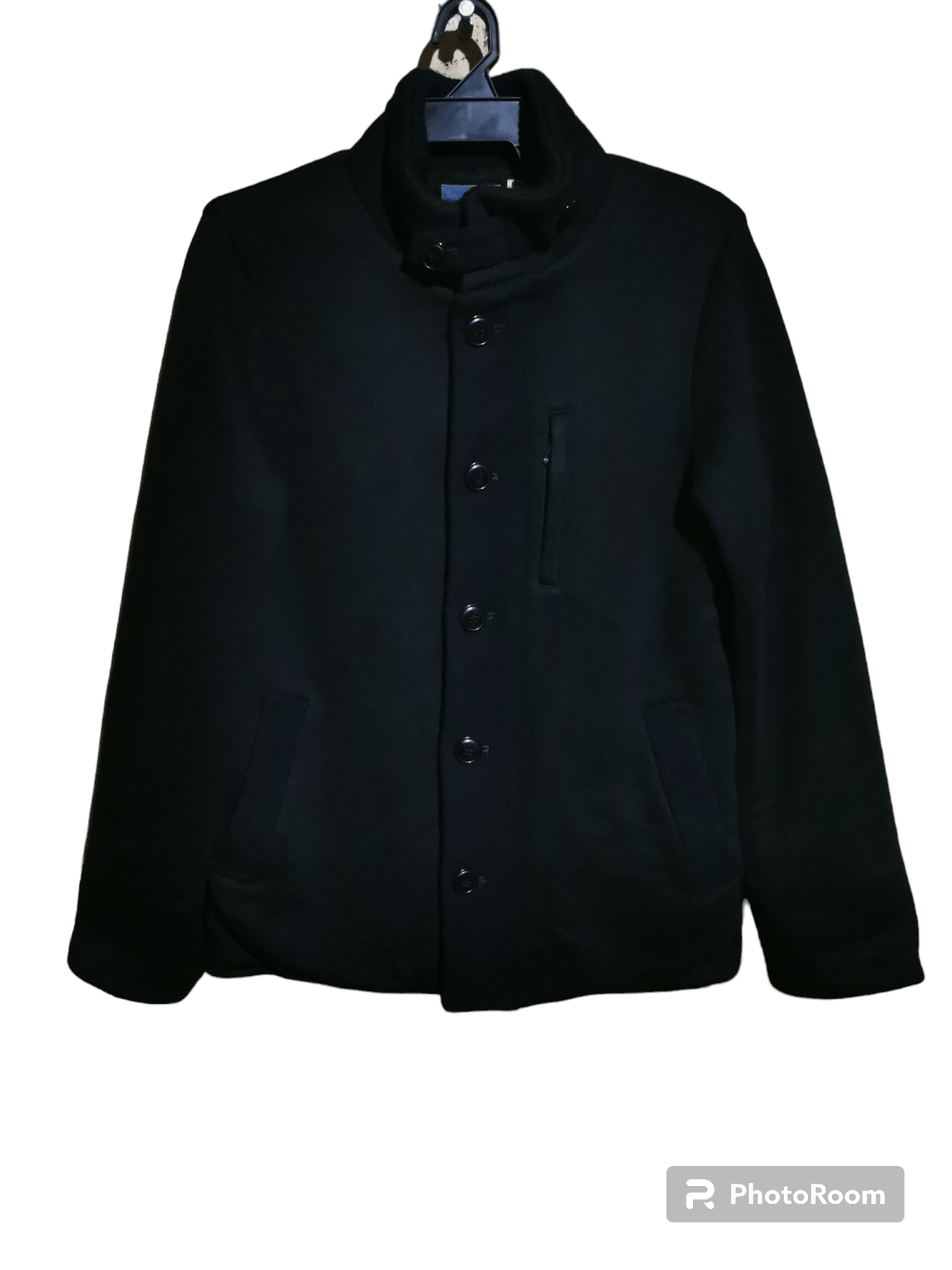 image of Blue Blue Japanwool Jacket in Black, Men's (Size Medium)