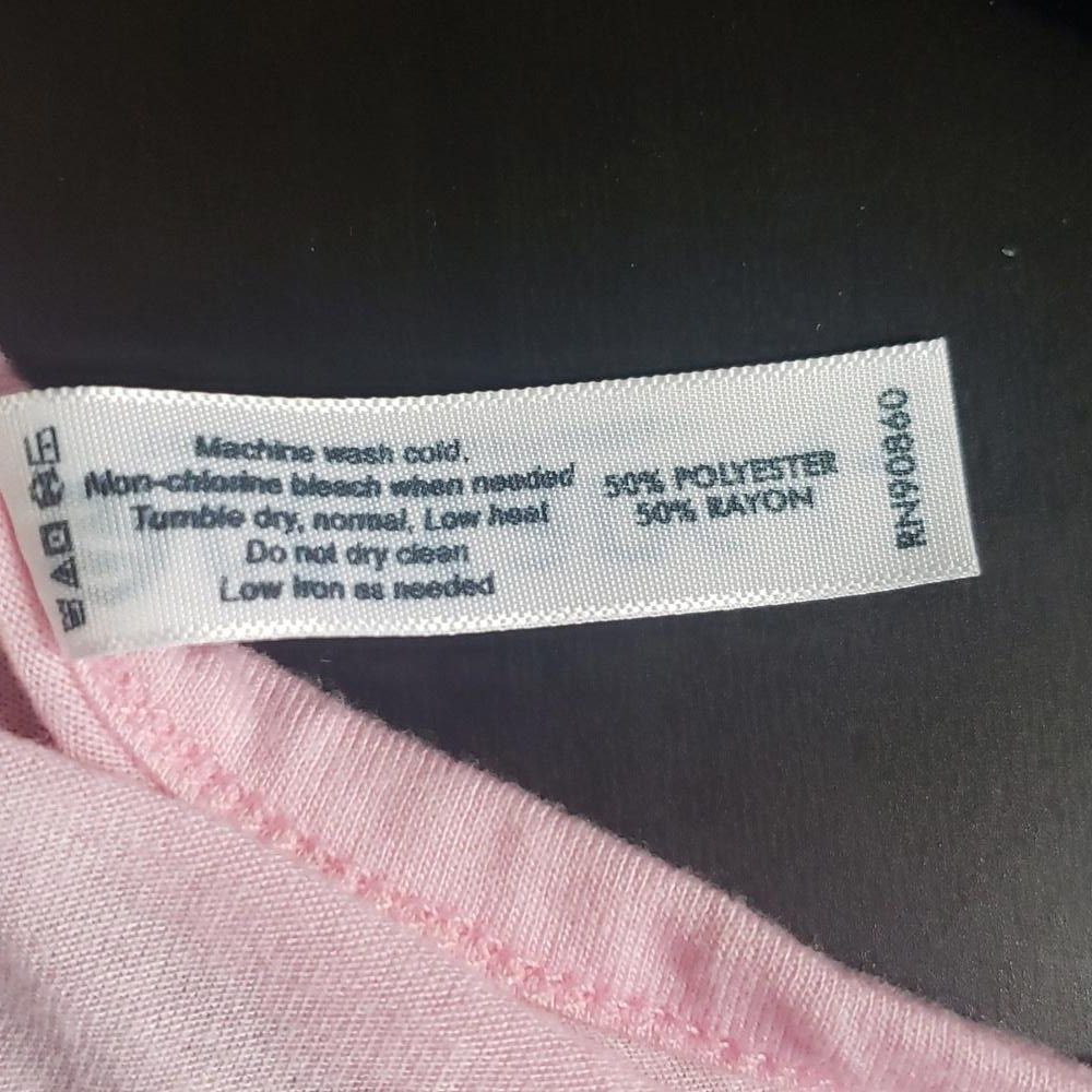 Designer CT535 Graphic Pink T-shirt 3/4 Sleeve L Size L / US 10 / IT 46 - 4 Thumbnail