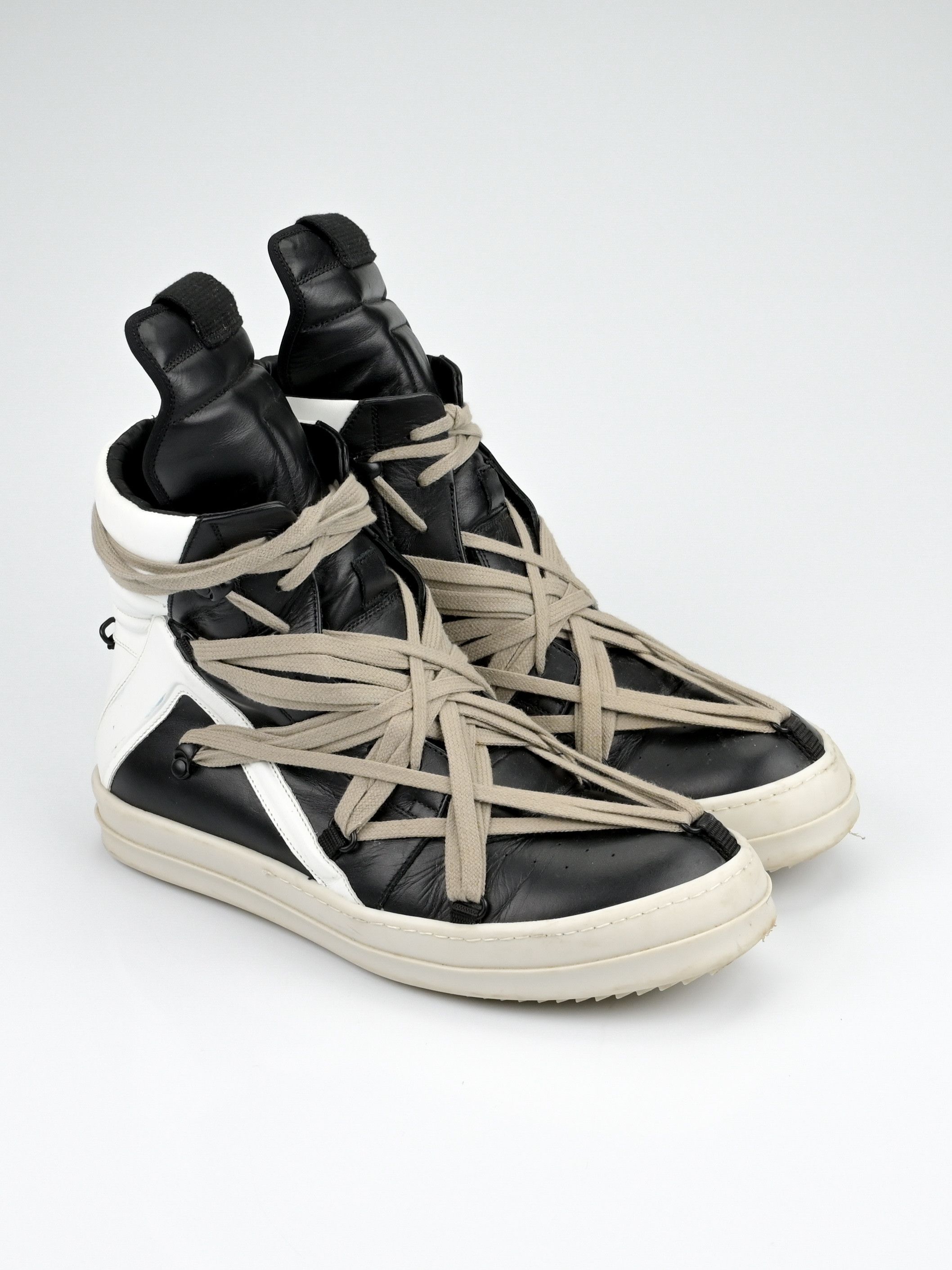 Rick Owens Rick Owens SS20 Tecuatl Mega Lace Geobaskets 44 | Grailed