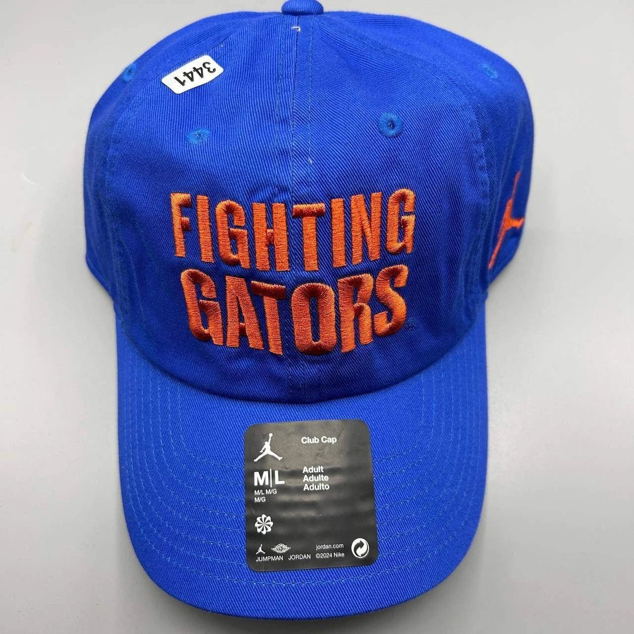 Jordan Brand Florida Gators x Air Jordan Club Hat Men M-L Strap Back Cap Size ONE SIZE - 8 Thumbnail
