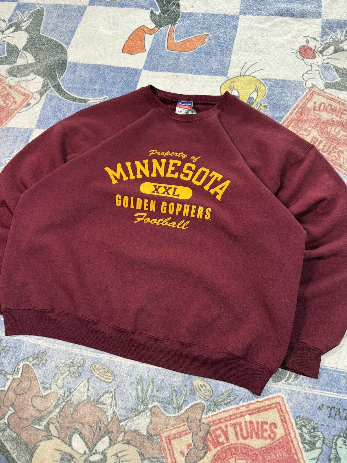 NCAA Vintage minnesota gophers football crewneck sweatshirt Size US XL / EU 56 / 4 - 2 Thumbnail