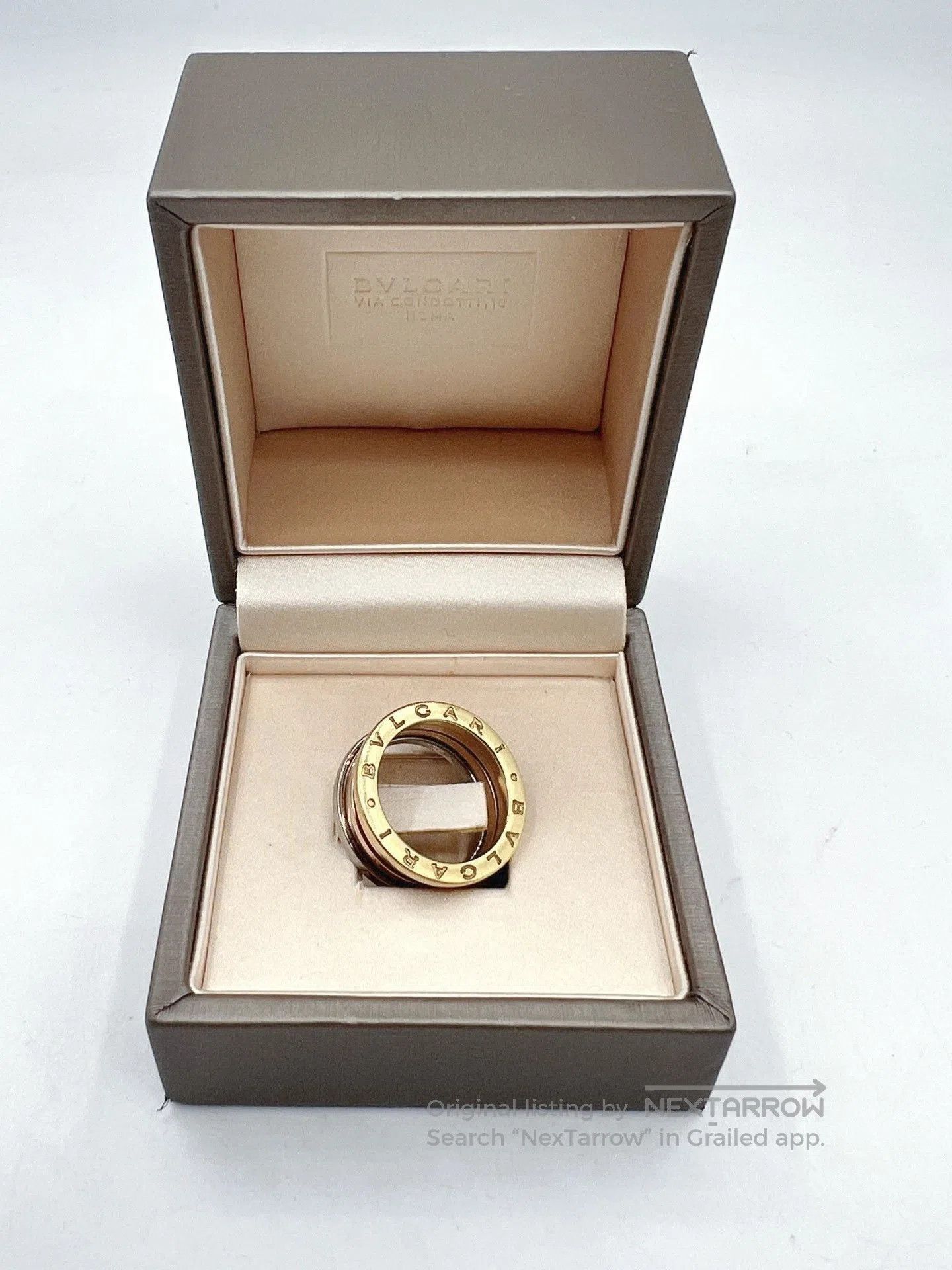 Bvlgari Bvlgari B.Zero1 Tricolor Ring. Size ONE SIZE - 3 Thumbnail
