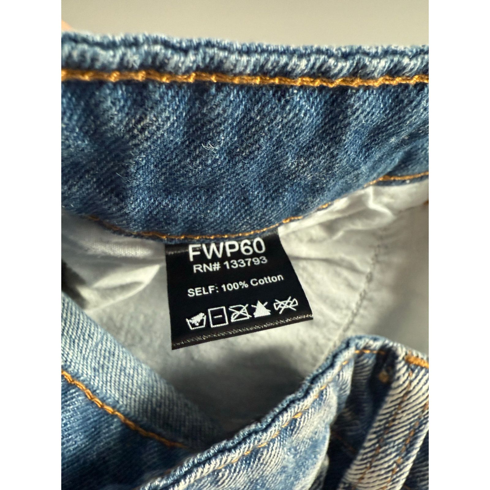 Free People $80 New POL Boho Embellished Jean shorts - Small Size 27" / US 4 / IT 40 - 7 Thumbnail
