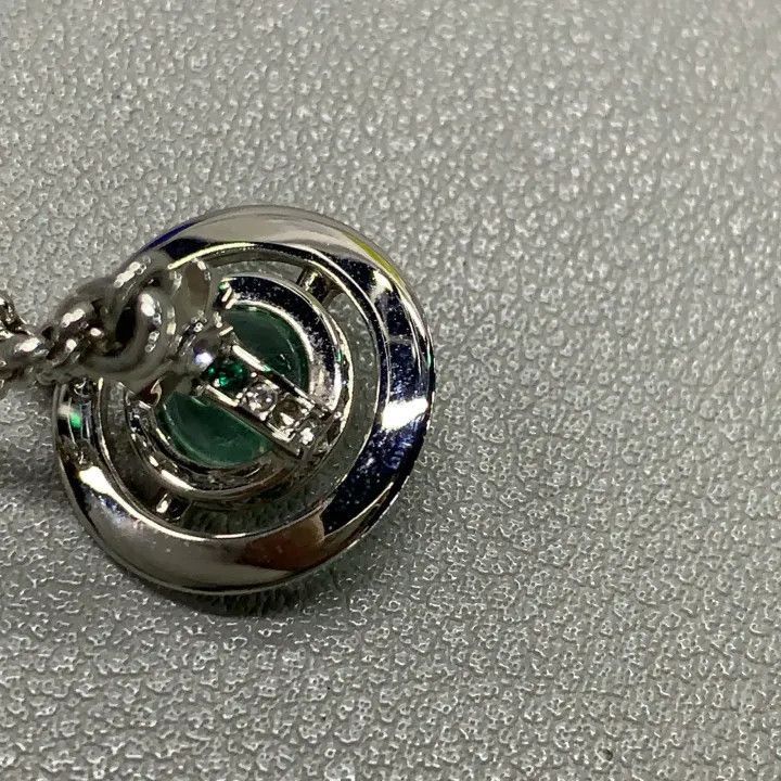 Vivienne Westwood Vivienne Westwood Petite Orb Mint Green Pendant Necklace Size ONE SIZE - 5 Thumbnail