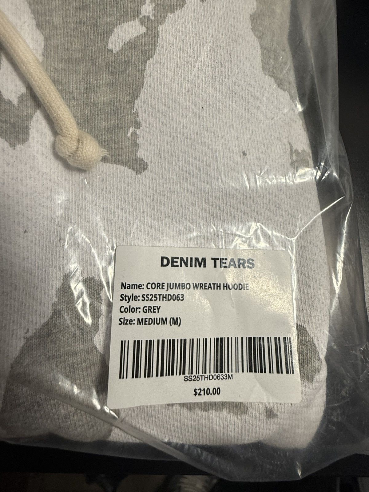 DENIM TEARS Gray Biggie Cotton Wreath Size US M / EU 48-50 / 2 - 3 Thumbnail