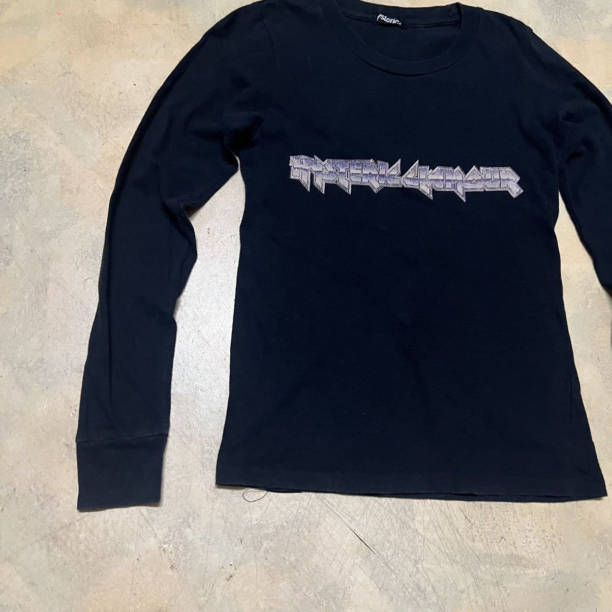 Hysteric Glamour Hysteric Glamour Big Logo Long Sleeve T Shirt Size US XS / EU 42 / 0 - 4 Thumbnail