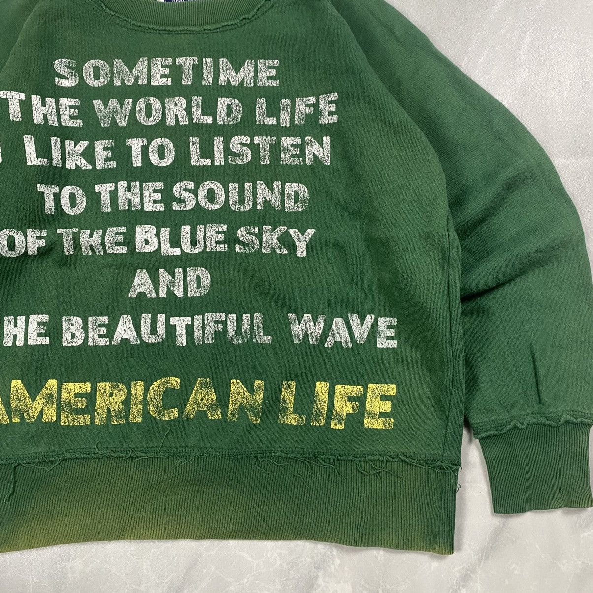 Japanese Brand y2k Japan Streetwear Wording Slimfit Crewneck Size S / US 4 / IT 40 - 3 Thumbnail