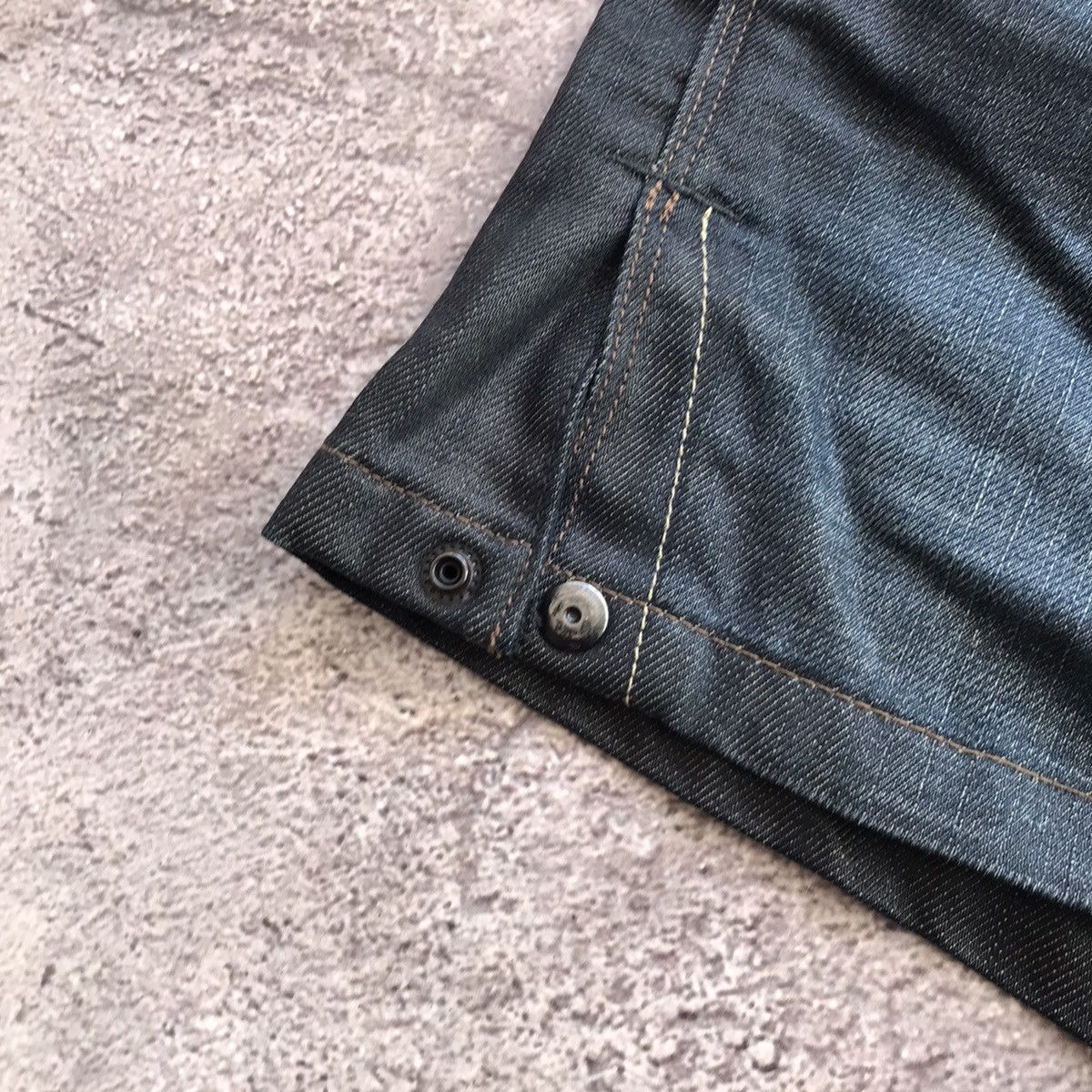 Vintage Vintage Y2K G-Star Mini Skirt Washed Black Streetwear 28 Size 28" / US 6 / IT 42 - 2 Thumbnail