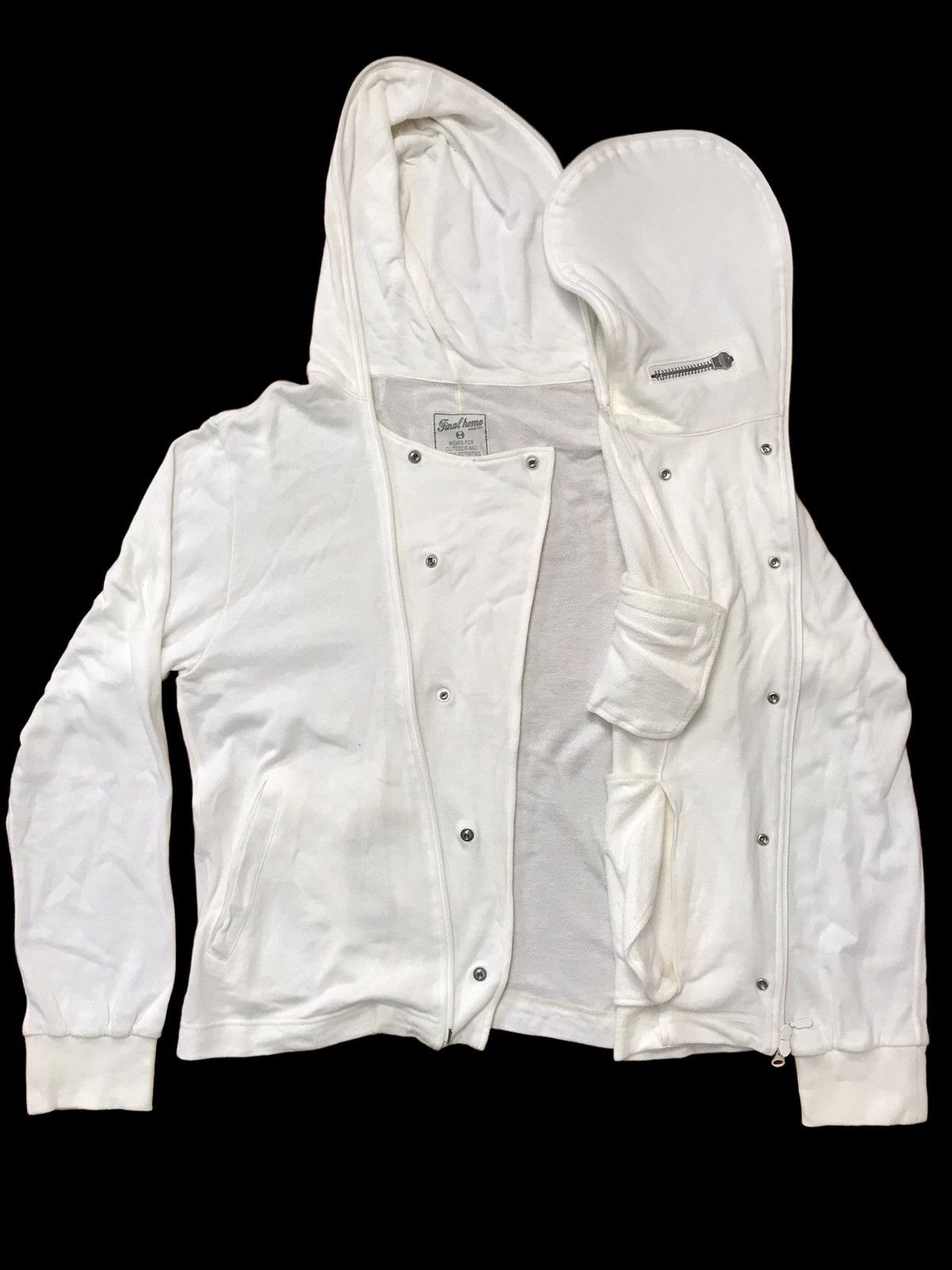 Final Home × Issey Miyake Final Home Skull Hoodie Full Zip Jacket Size US M / EU 48-50 / 2 - 7 Thumbnail