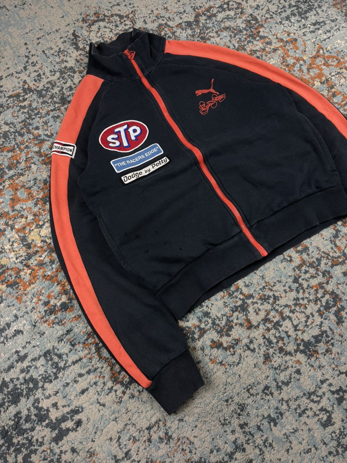 Puma Rare Puma X Dodge Richard Petty STP NASCAR zip sweatshirt Size US M / EU 48-50 / 2 - 3 Thumbnail